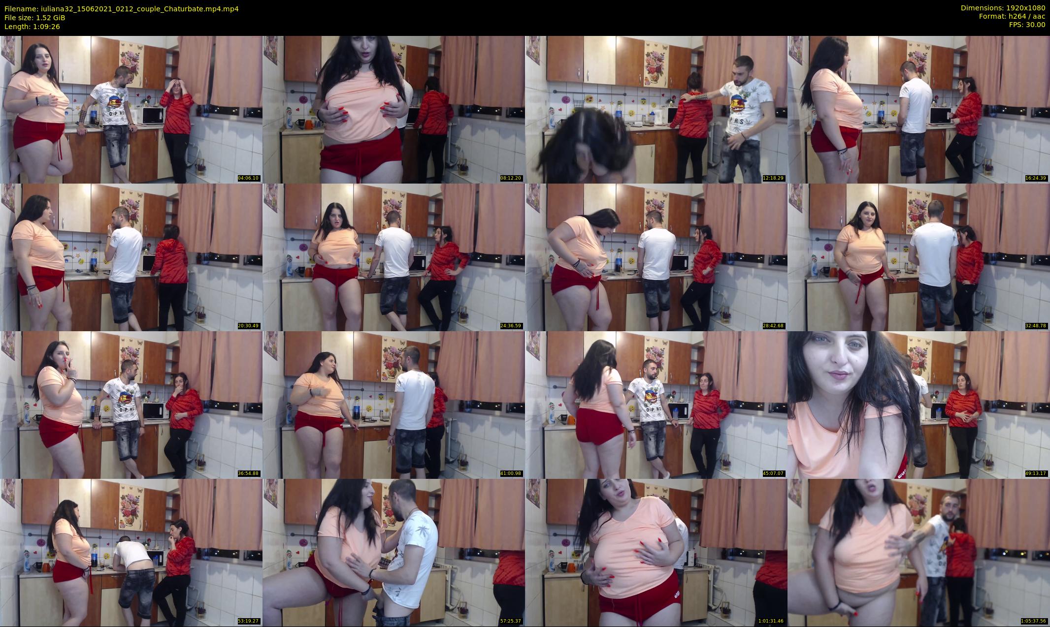 iuliana32 — 70 minute Chaturbate couple cam show recording, 1080p, Jun 15, 2021