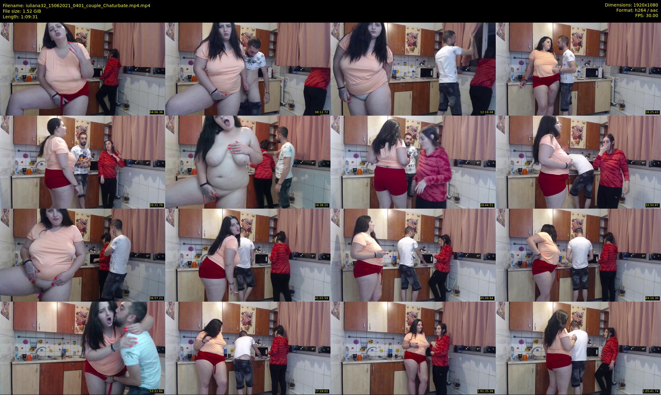 iuliana32 — 70 minute Chaturbate couple cam show recording, 1080p, Jun 15, 2021