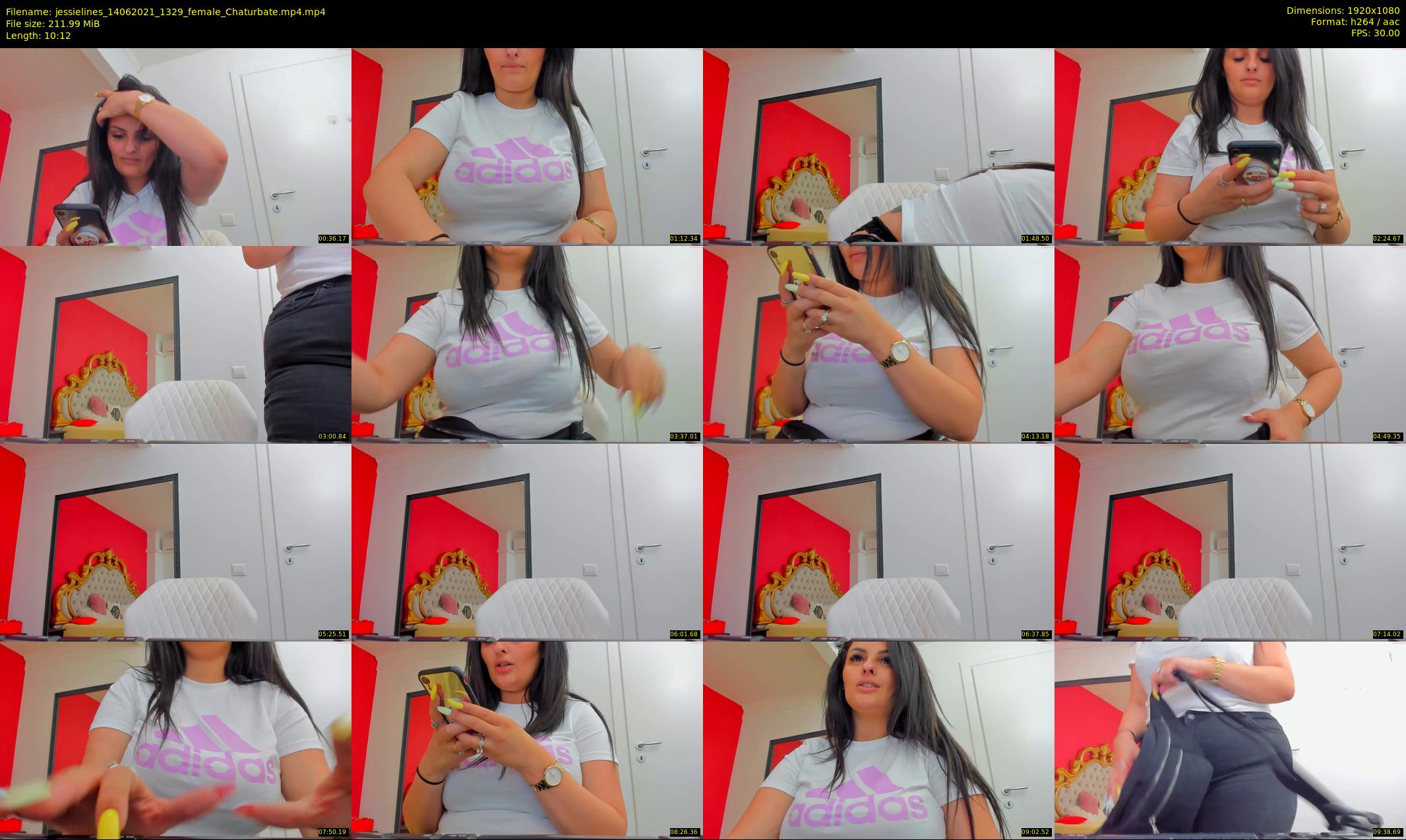 jessielines — 11 minute Chaturbate female cam show recording, 1080p, Jun 14, 2021