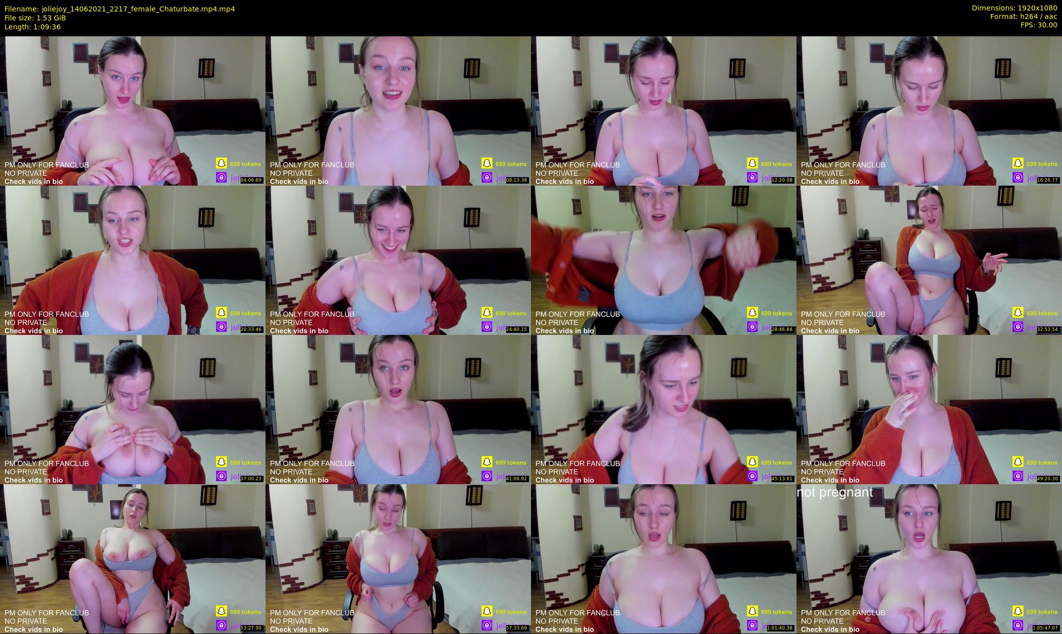 joliejoy — 70 minute Chaturbate female cam show recording, 1080p, Jun 14, 2021