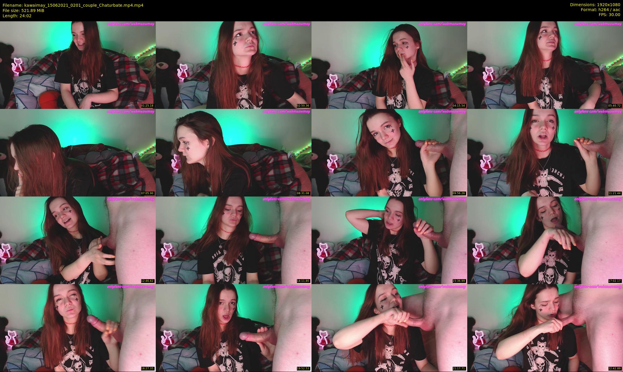 kawaimay — 25 minute Chaturbate female cam show recording, 1080p, Jun 15, 2021