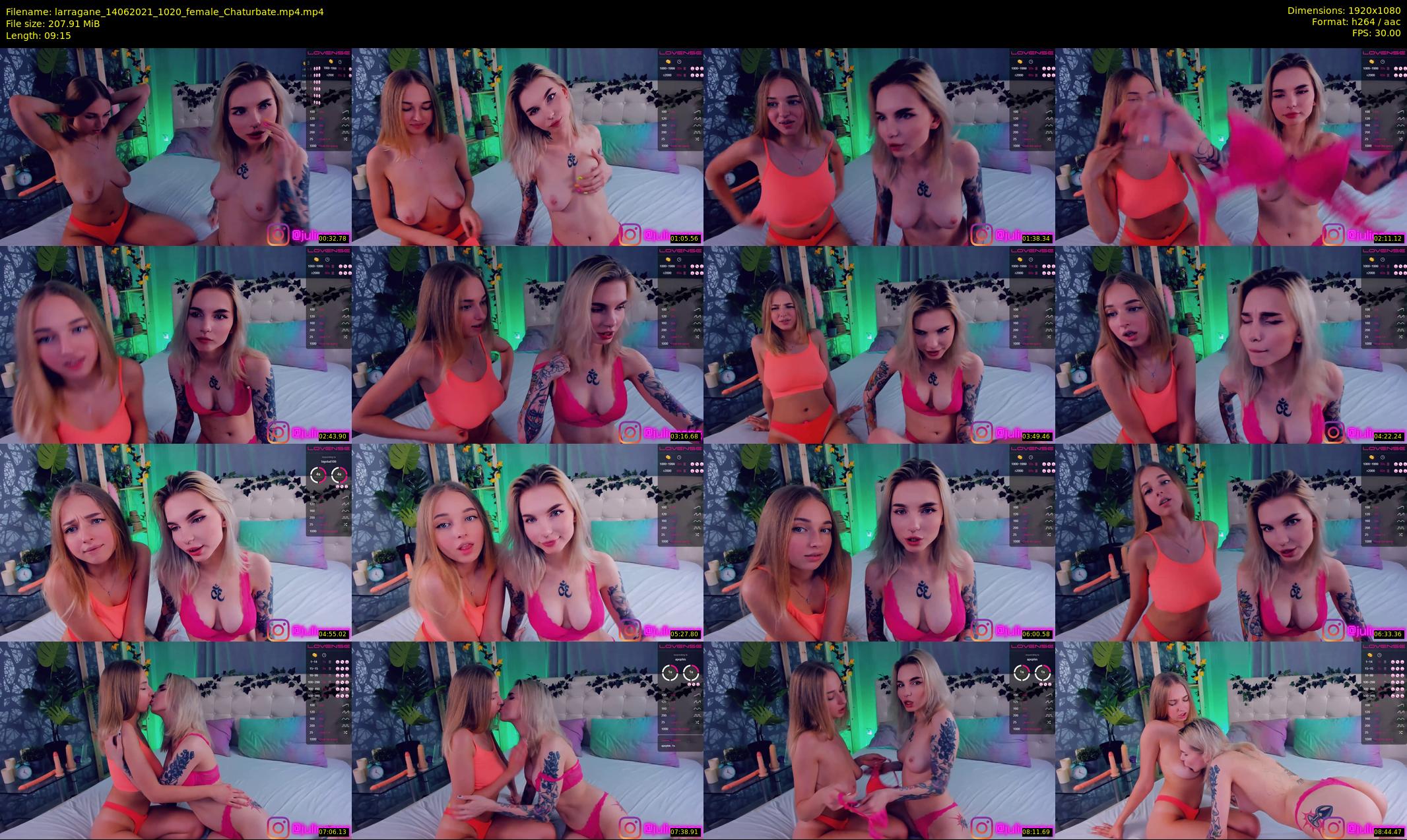 larragane — 10 minute Chaturbate couple cam show recording, 1080p, Jun 14, 2021