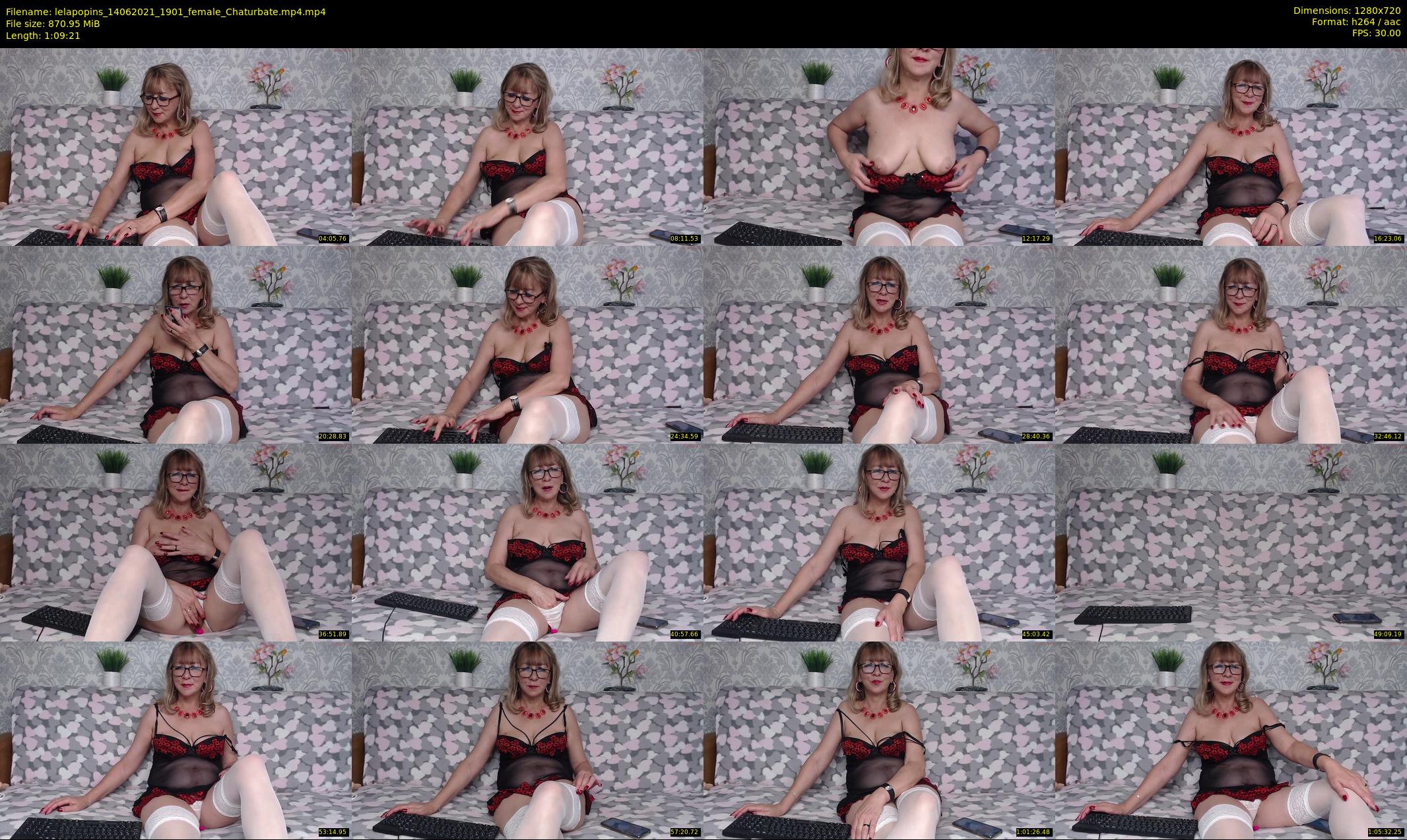 lelapopins — 70 minute Chaturbate female cam show recording, 720p, Jun 14, 2021