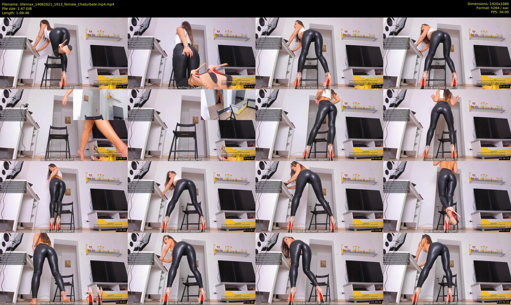 lillemax — 70 minute Chaturbate female cam show recording, 1080p, Jun 14, 2021