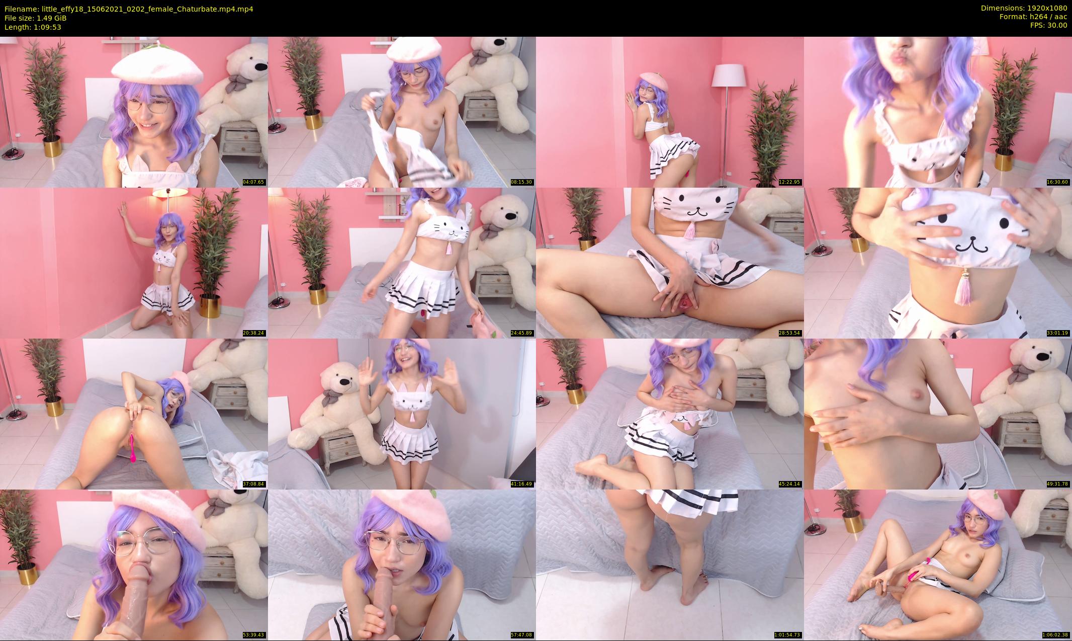 little_effy18 — 70 minute Chaturbate female cam show recording, 1080p, Jun 15, 2021