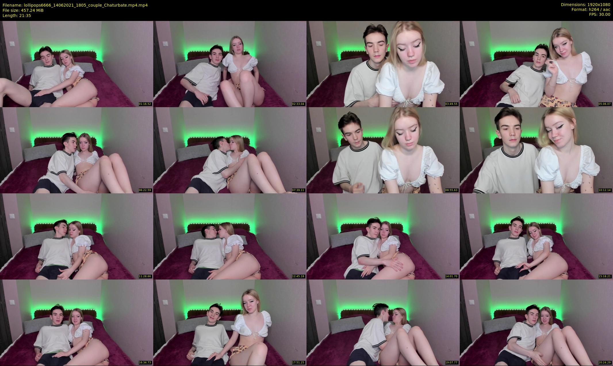 lollipops6666 — 22 minute Chaturbate couple cam show recording, 1080p, Jun 14, 2021