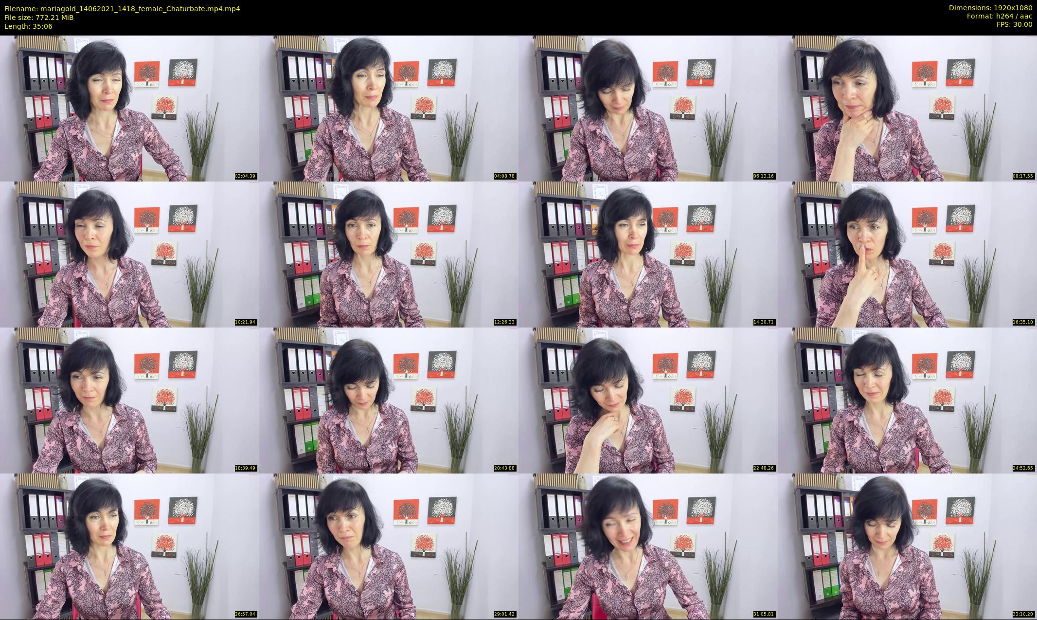 mariagold — 36 minute Chaturbate female cam show recording, 1080p, Jun 14, 2021