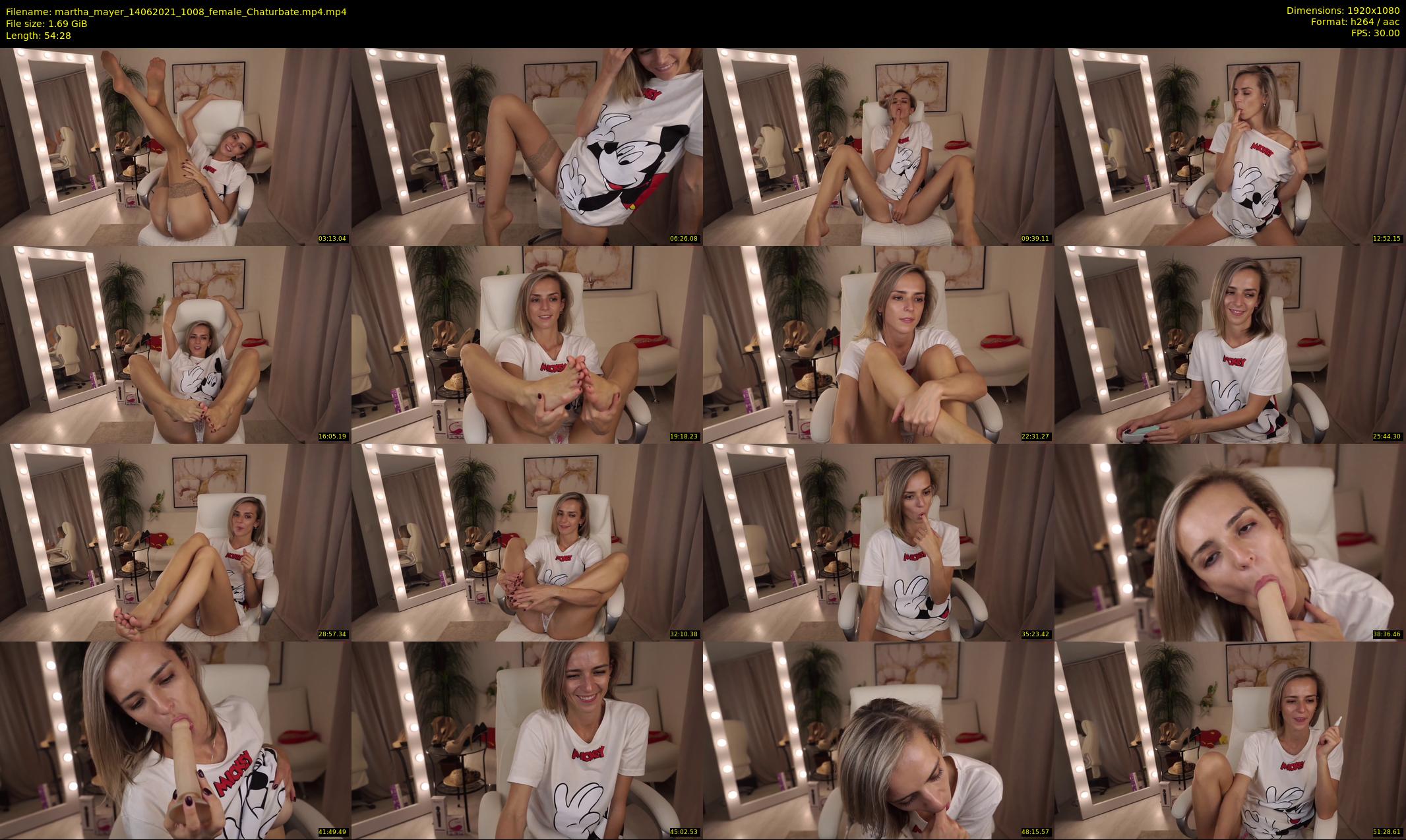 martha_mayer — 55 minute Chaturbate female cam show recording, 1080p, Jun 14, 2021