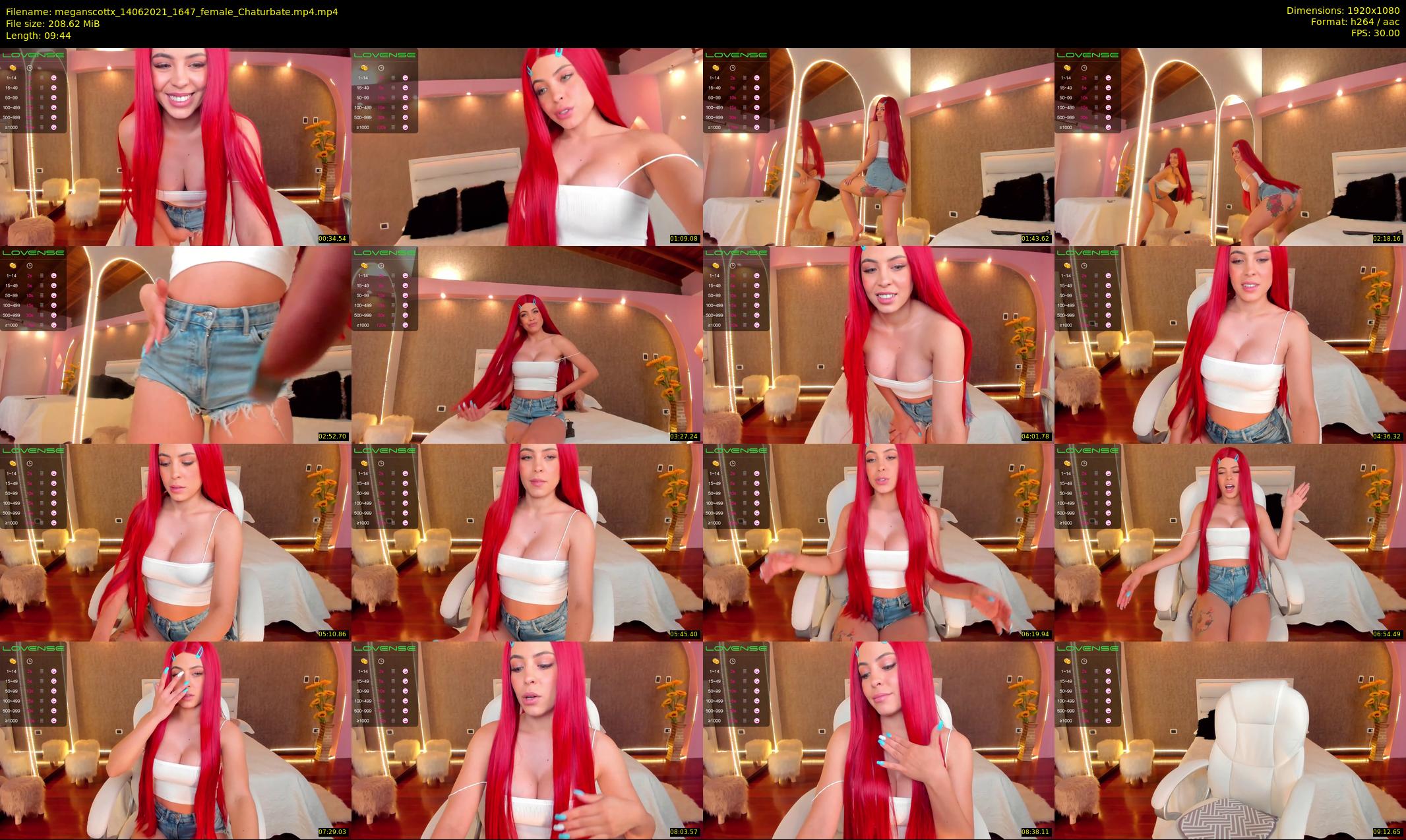meganscottx — 10 minute Chaturbate female cam show recording, 1080p, Jun 14, 2021