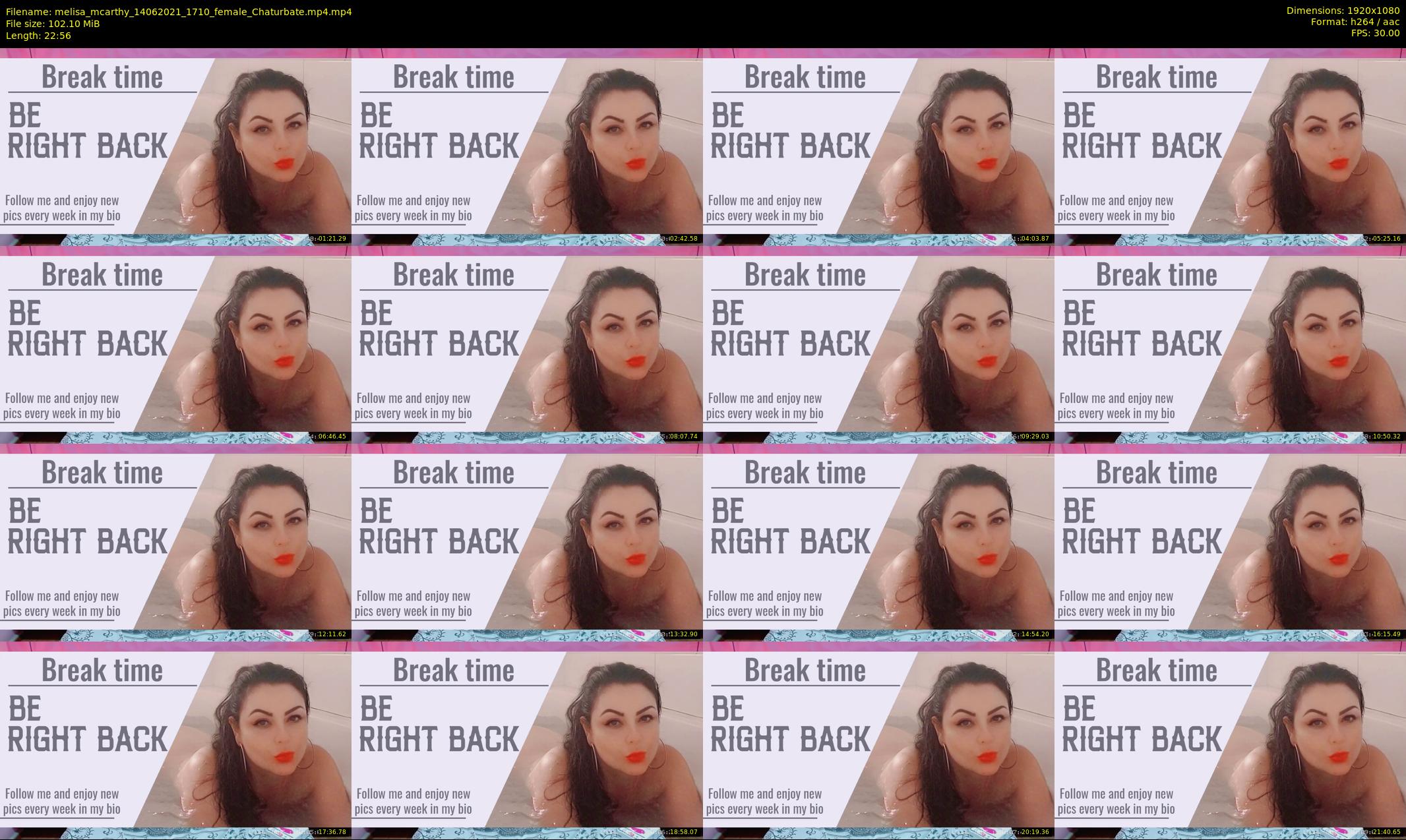melisa_mcarthy — 23 minute Chaturbate couple cam show recording, 1080p, Jun 14, 2021