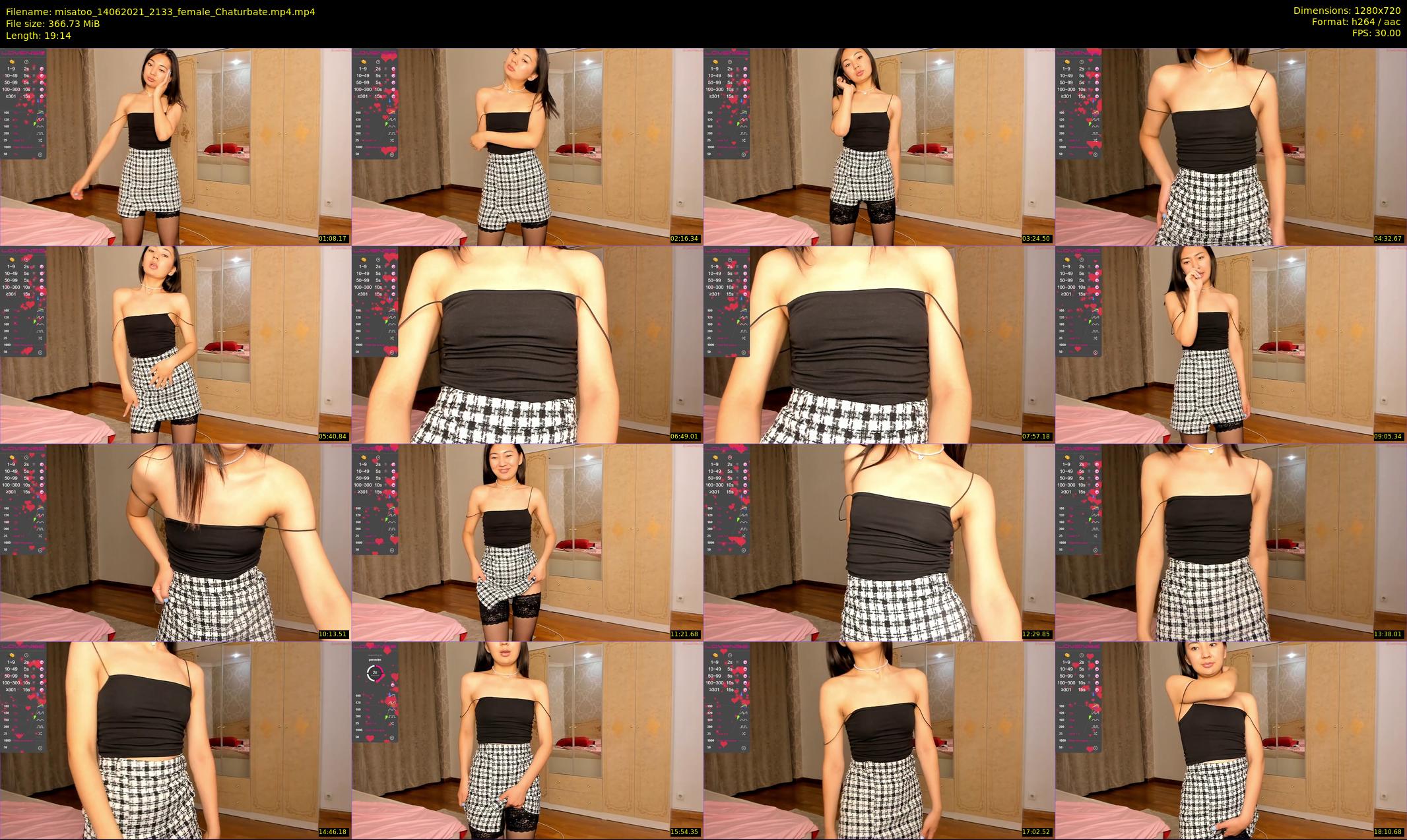 misatoo — 20 minute Chaturbate female cam show recording, 720p, Jun 14, 2021