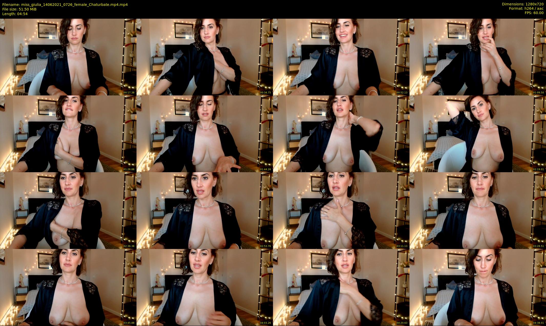miss_giulia — 5 minute Chaturbate female cam show recording, 720p, Jun 14, 2021