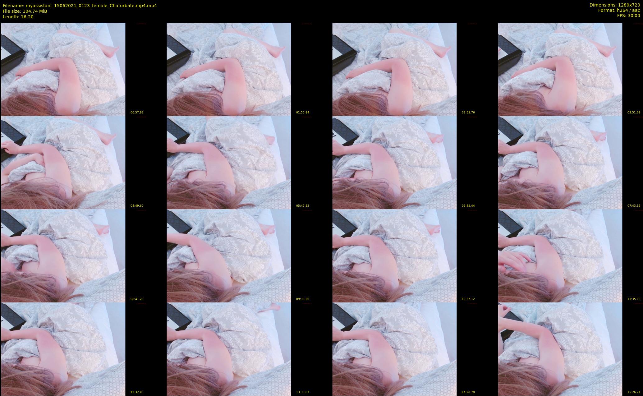 myassistant — 17 minute Chaturbate female cam show recording, 720p, Jun 15, 2021