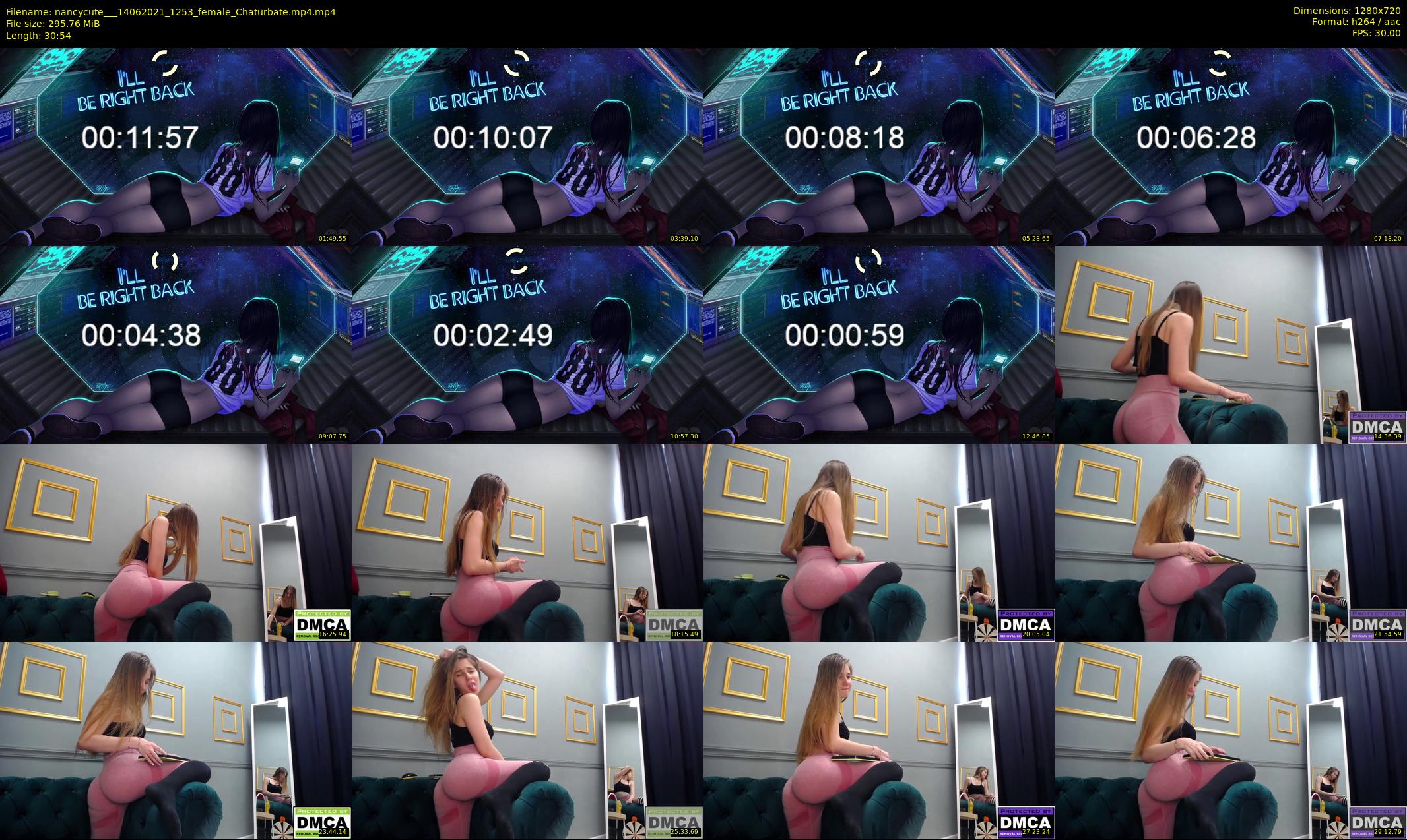 nancycute__ — 31 minute Chaturbate female cam show recording, 720p, Jun 14, 2021