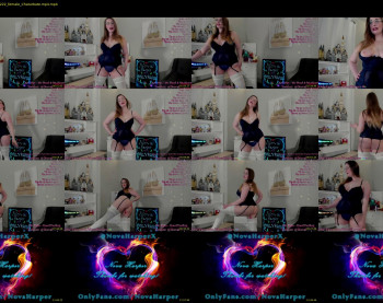 novaharper — 15 minute Chaturbate female cam show recording, 1080p, Jun 15, 2021