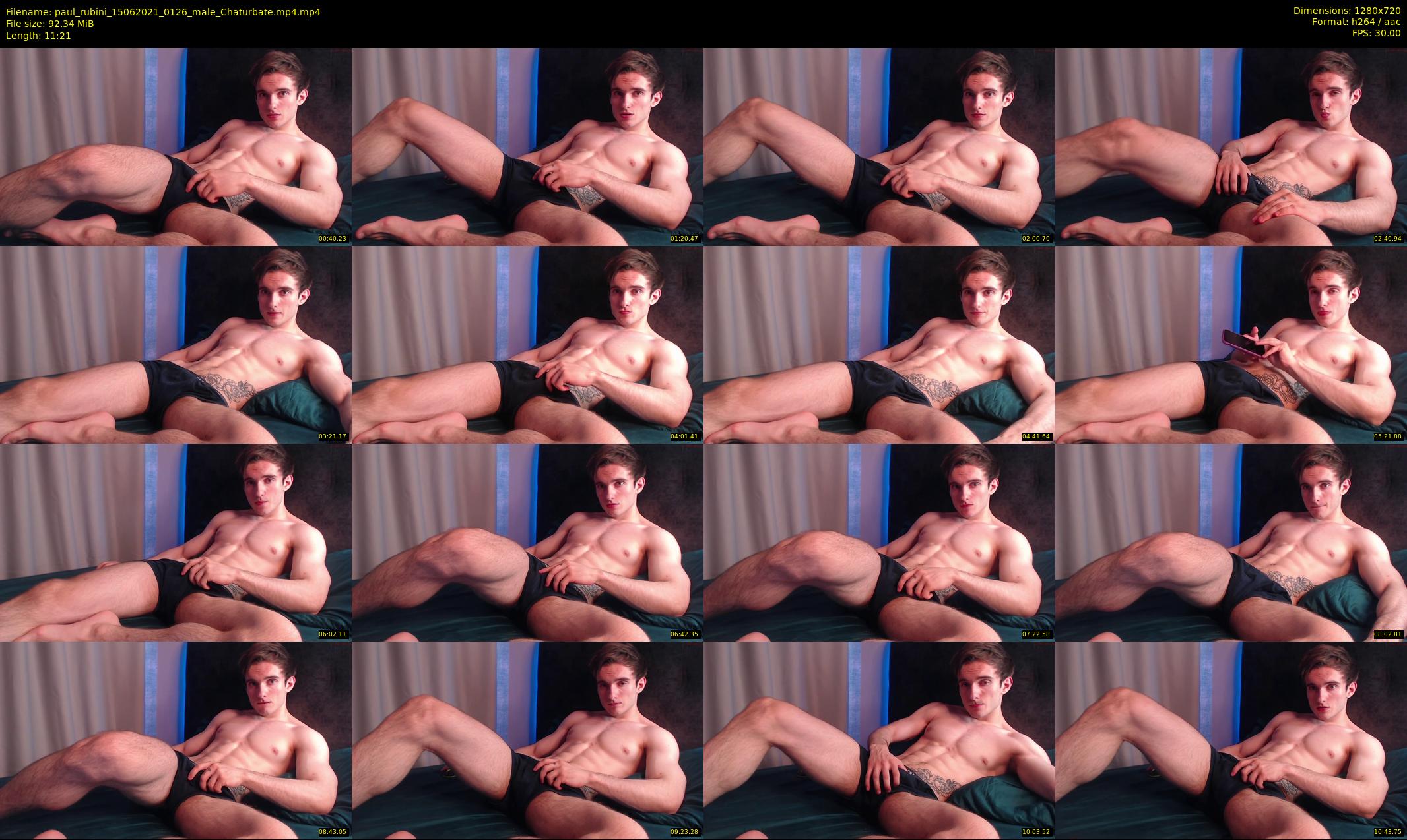 paul_rubini — 12 minute Chaturbate male cam show recording, 720p, Jun 15, 2021