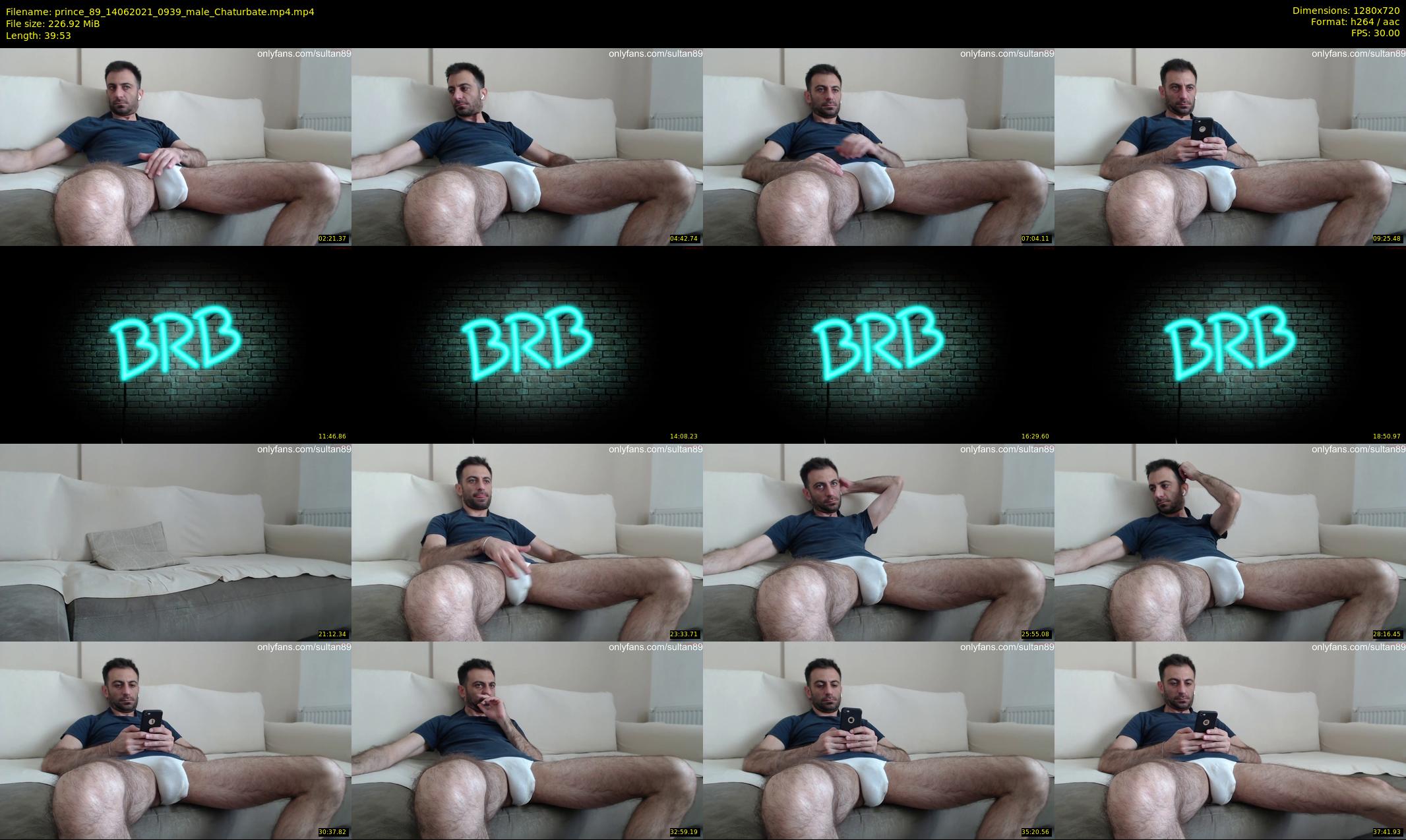 prince_89 — 40 minute Chaturbate male cam show recording, 720p, Jun 14, 2021
