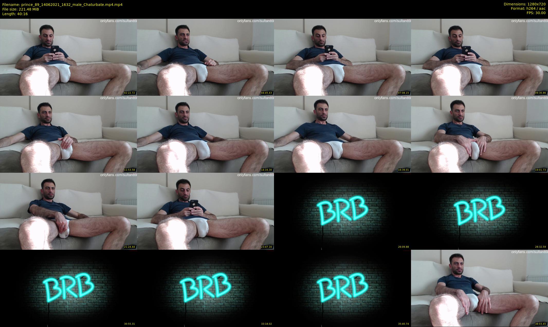 prince_89 — 41 minute Chaturbate male cam show recording, 720p, Jun 14, 2021