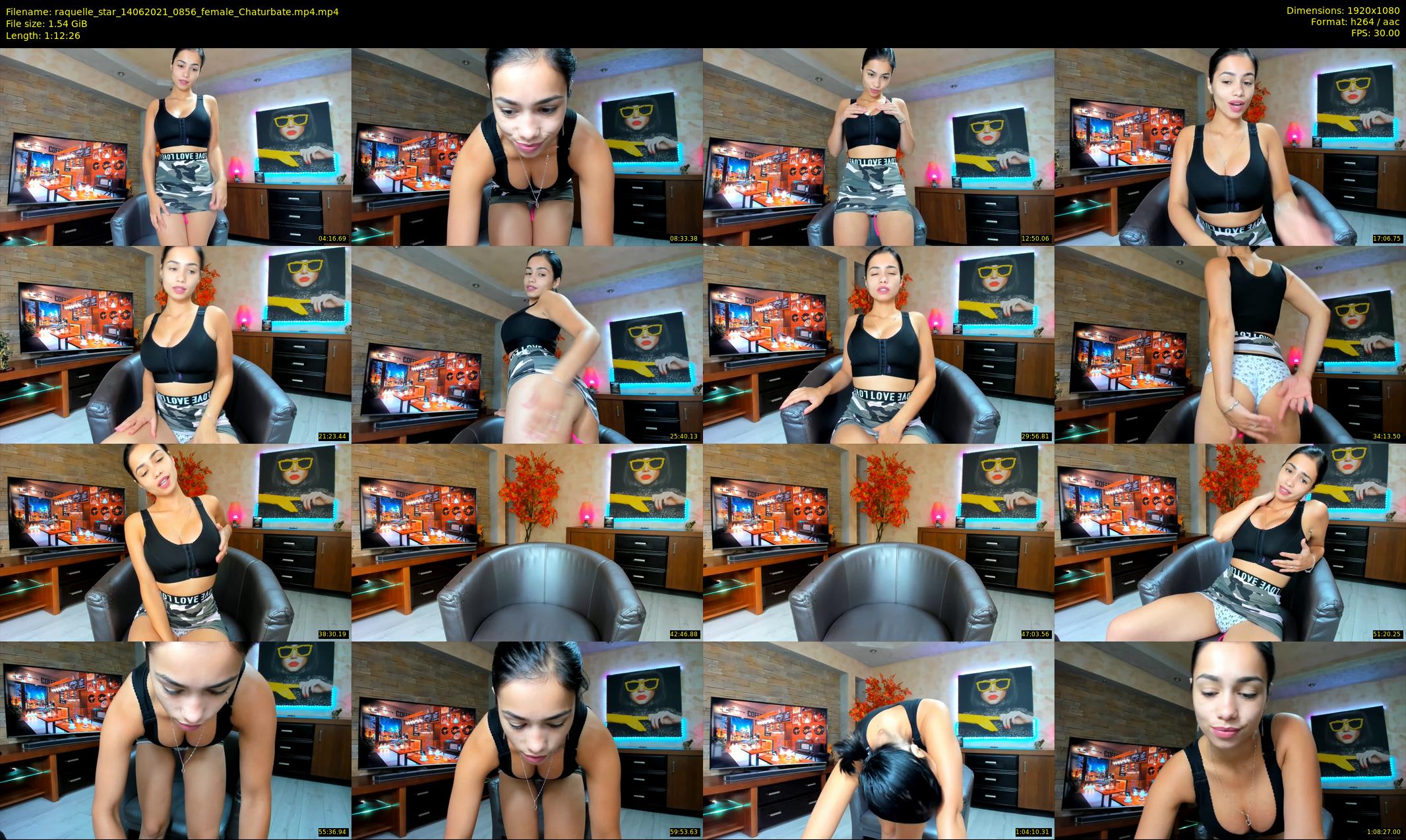 raquelle_star — 73 minute Chaturbate couple cam show recording, 1080p, Jun 14, 2021