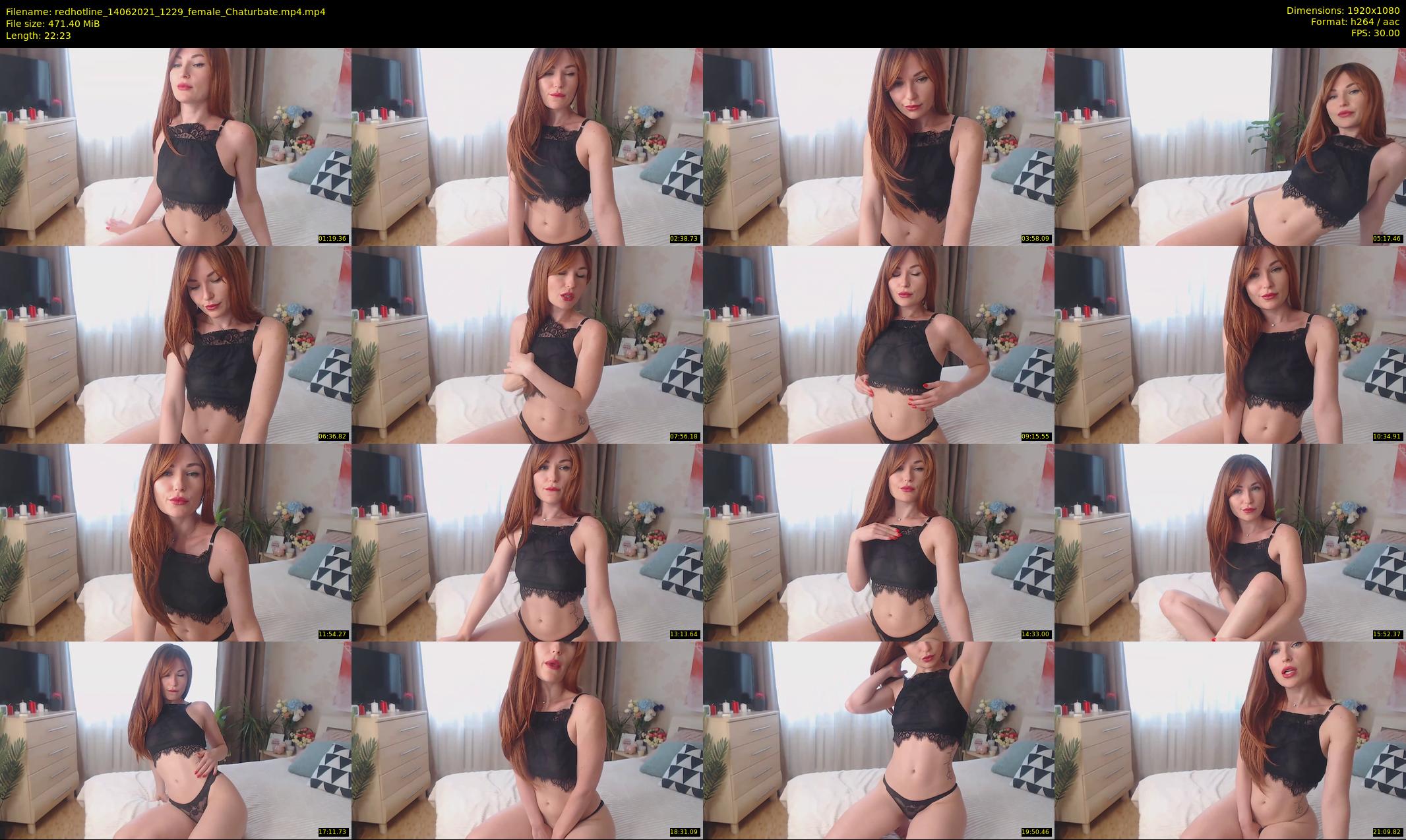 redhotline — 23 minute Chaturbate female cam show recording, 1080p, Jun 14, 2021