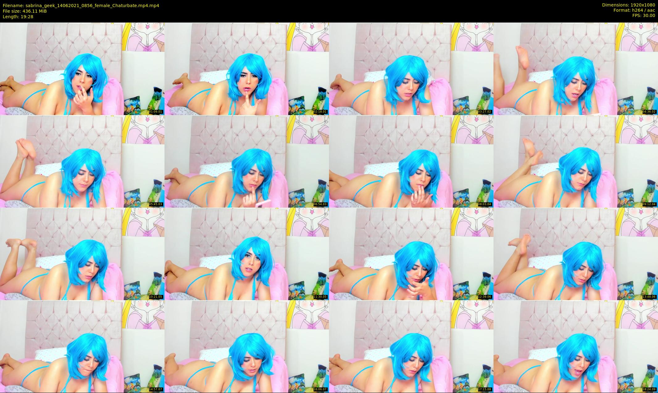 sabrina_geek — 20 minute Chaturbate female cam show recording, 1080p, Jun 14, 2021