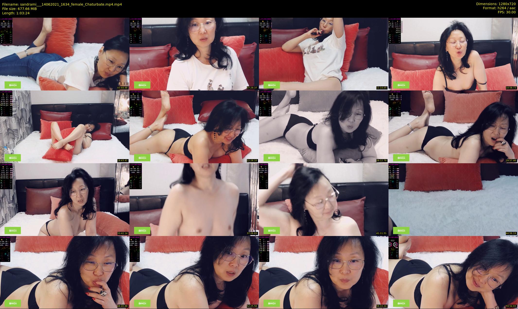 sandrami__ — 64 minute Chaturbate female cam show recording, 720p, Jun 14, 2021