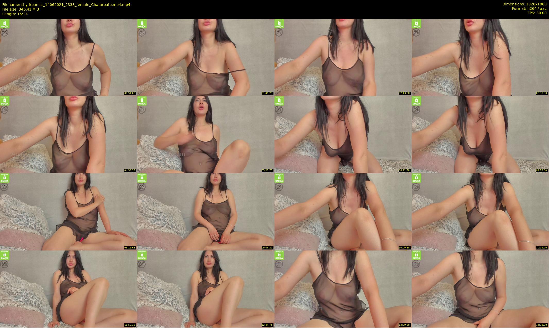 shydreamss — 16 minute Chaturbate female cam show recording, 1080p, Jun 14, 2021