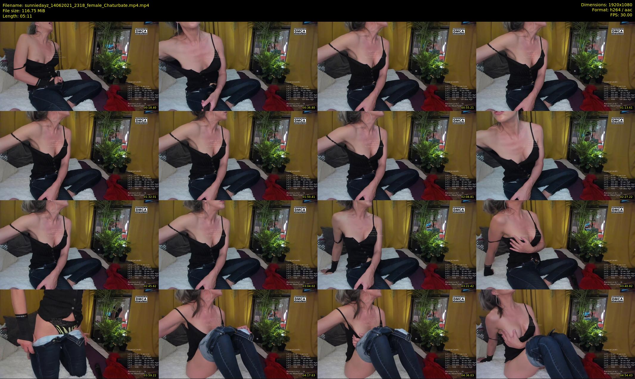 sunniedayz — 6 minute Chaturbate female cam show recording, 1080p, Jun 14, 2021