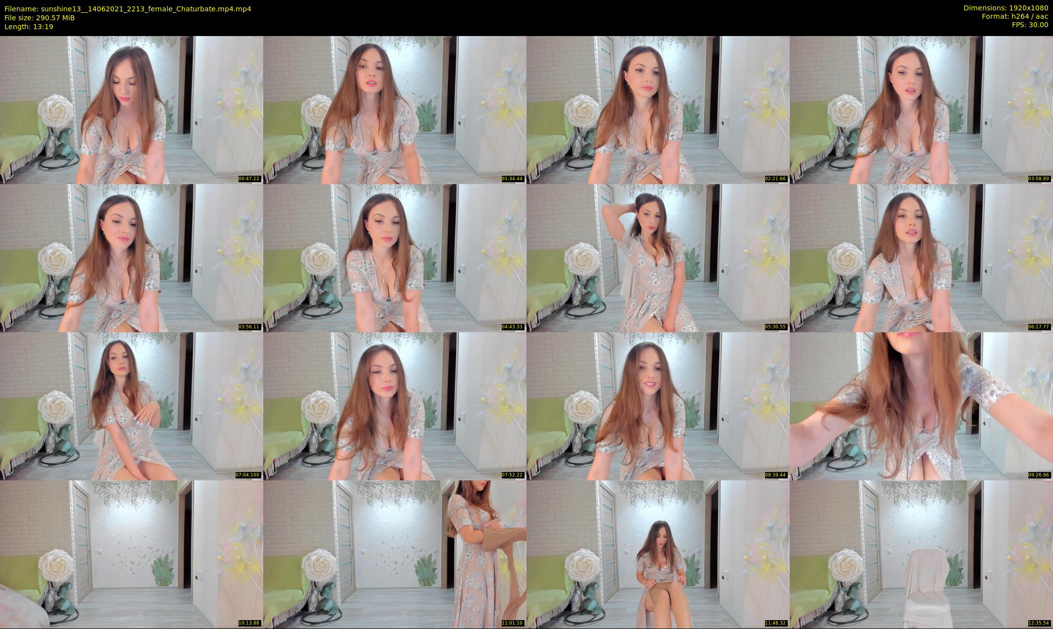 sunshine13_ — 14 minute Chaturbate female cam show recording, 1080p, Jun 14, 2021