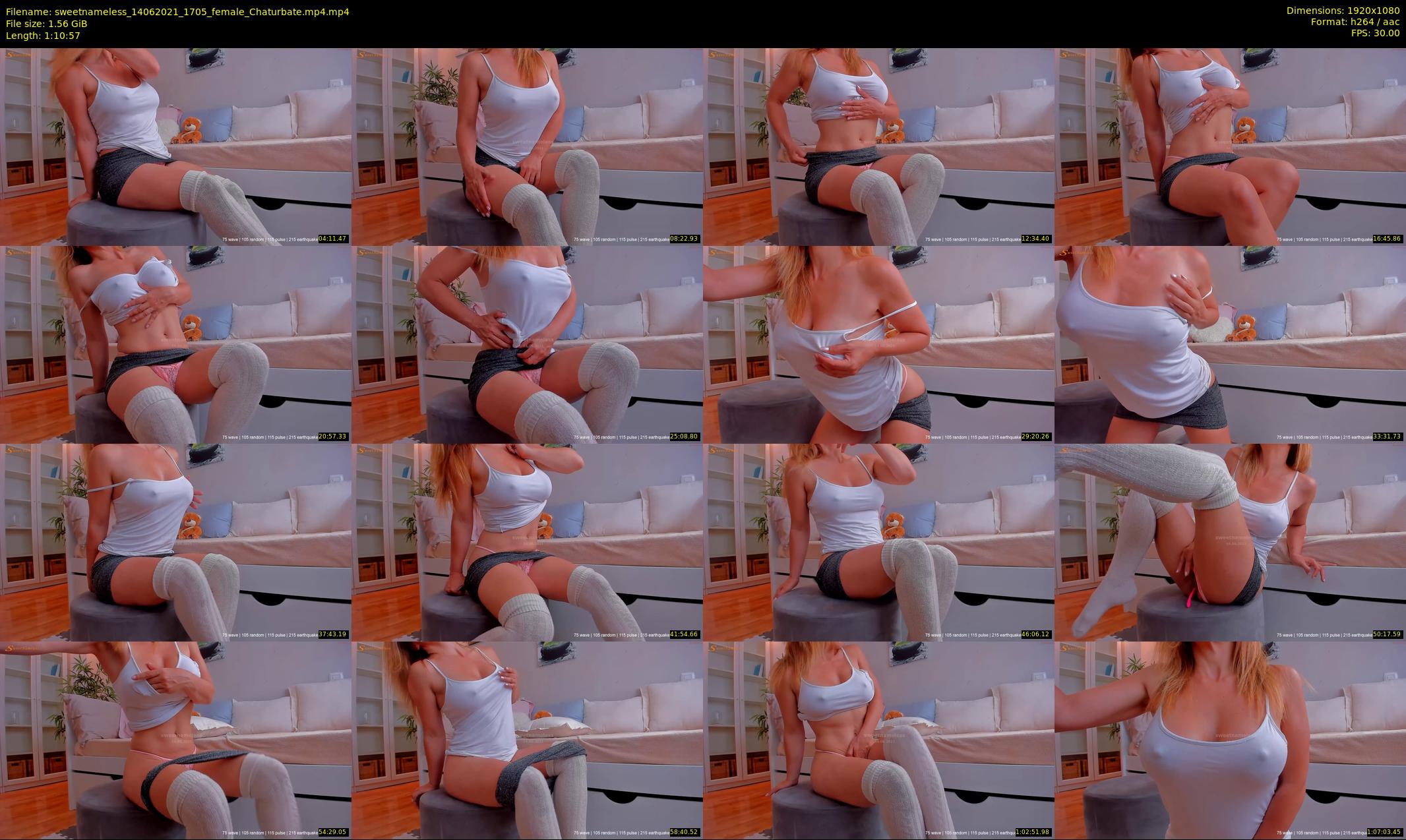 sweetnameless — 71 minute Chaturbate couple cam show recording, 1080p, Jun 14, 2021