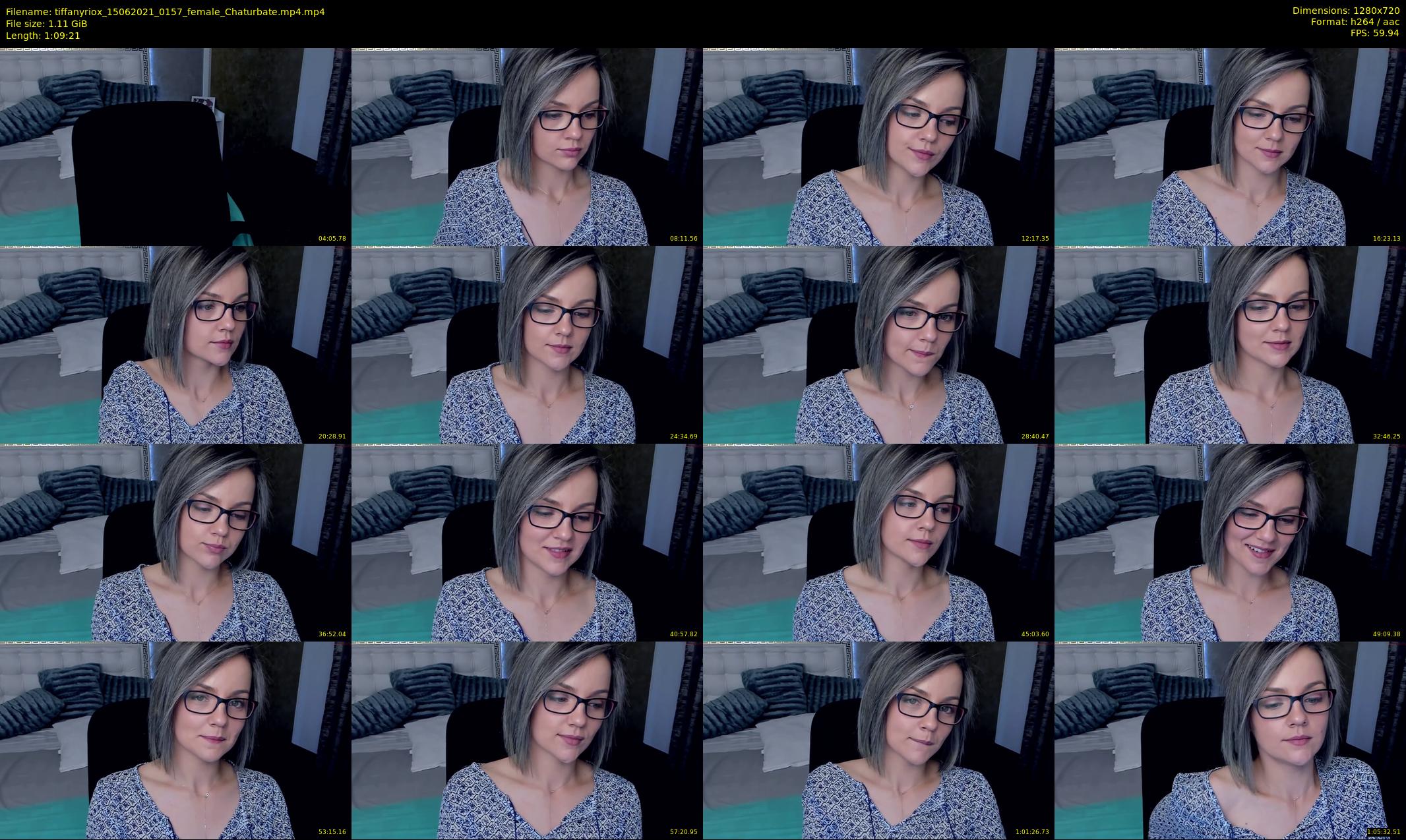 tiffanyriox — 70 minute Chaturbate female cam show recording, 720p, Jun 15, 2021