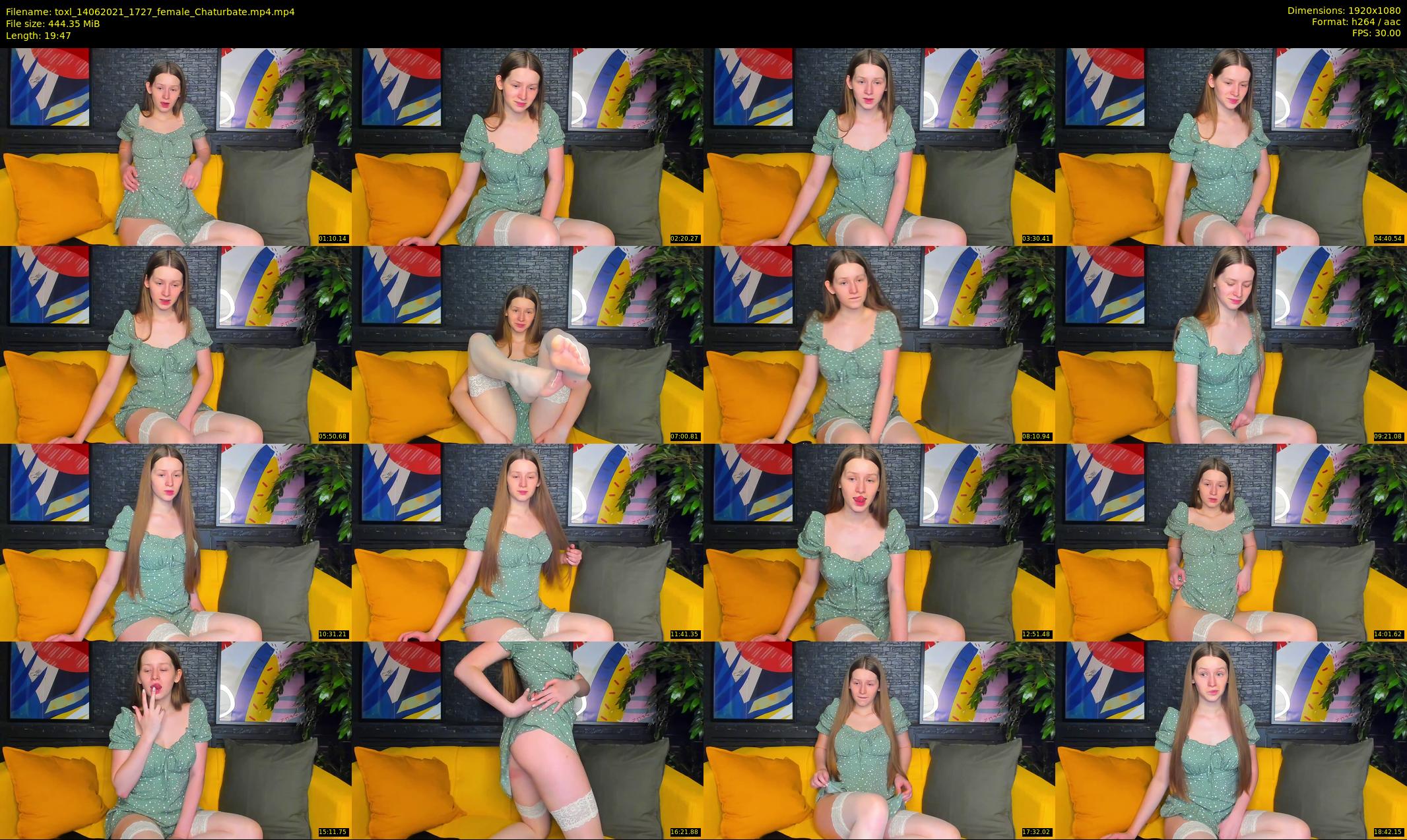 toxl — 20 minute Chaturbate female cam show recording, 1080p, Jun 14, 2021