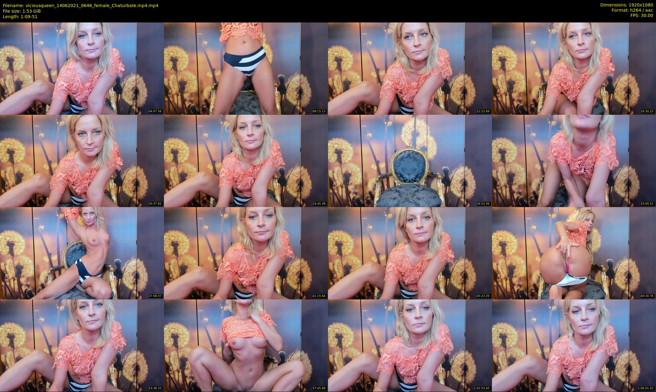 viciousqueen — 70 minute Chaturbate female cam show recording, 1080p, Jun 14, 2021