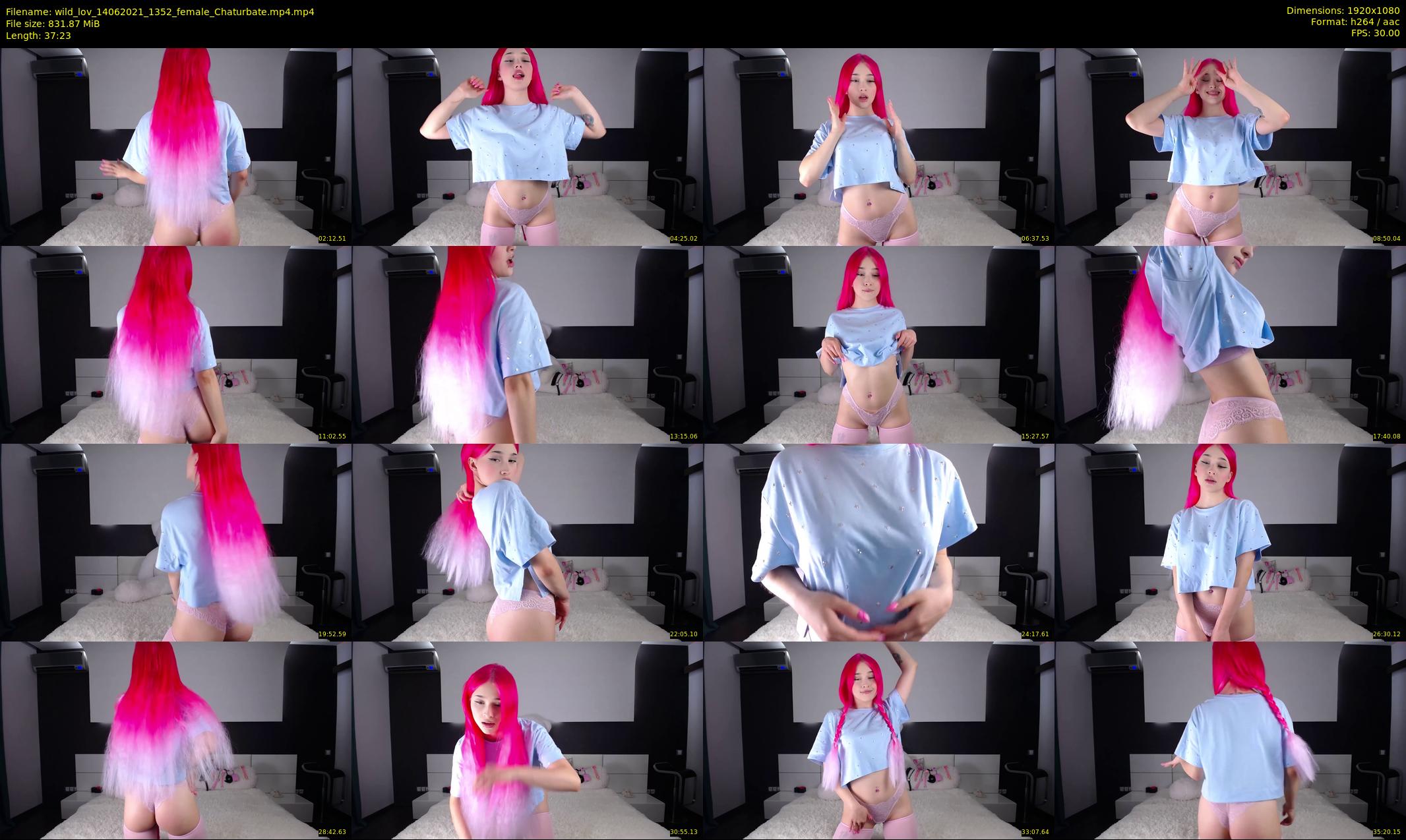 wild_lov — 38 minute Chaturbate female cam show recording, 1080p, Jun 14, 2021
