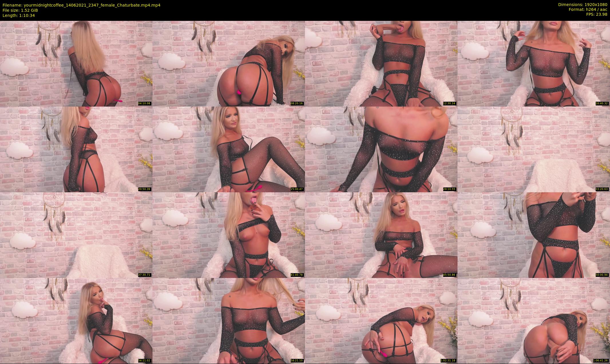 yourmidnightcoffee — 71 minute Chaturbate female cam show recording, 1080p, Jun 14, 2021