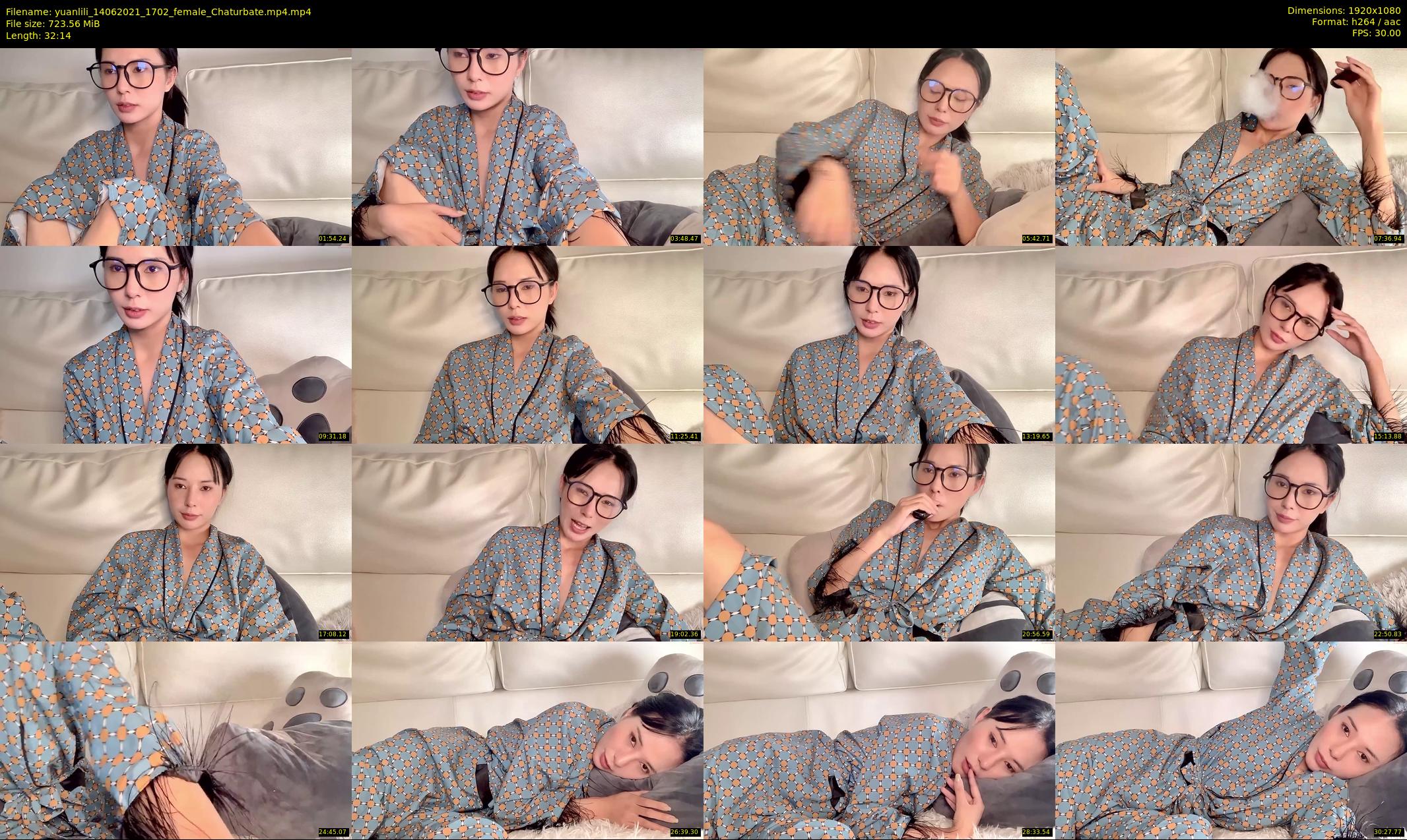 yuanlili — 33 minute Chaturbate female cam show recording, 1080p, Jun 14, 2021