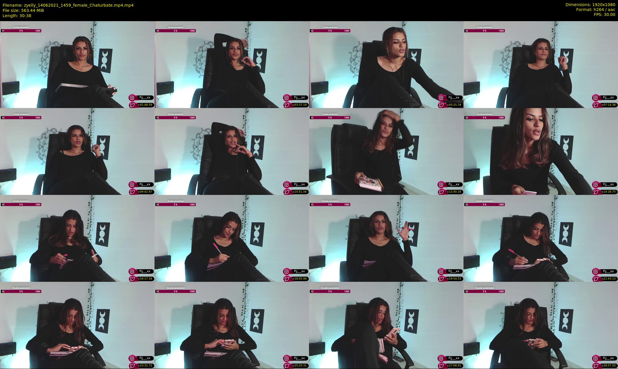 zyelly — 31 minute Chaturbate female cam show recording, 1080p, Jun 14, 2021