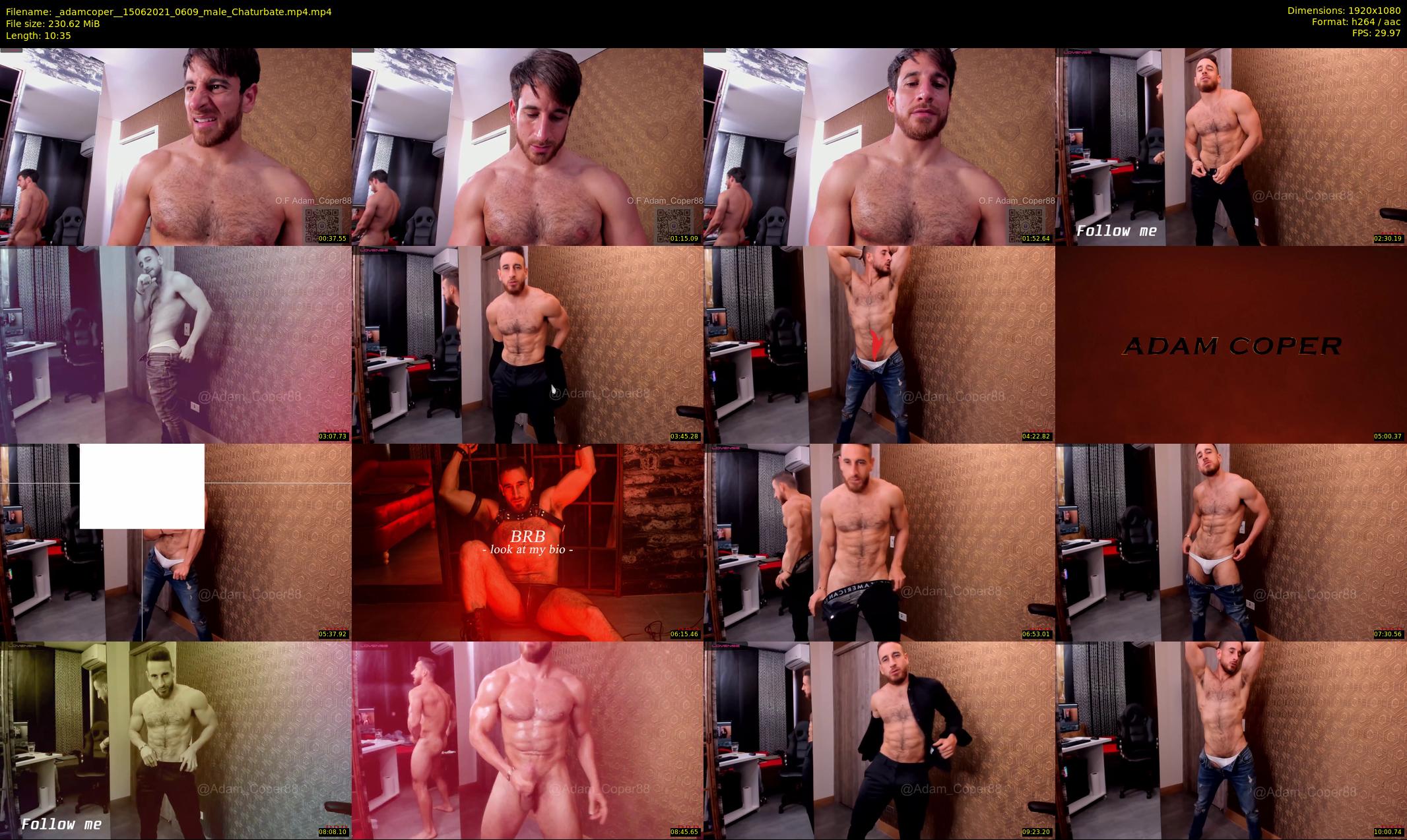 _adamcoper_ — 11 minute Chaturbate male cam show recording, 1080p, Jun 15, 2021