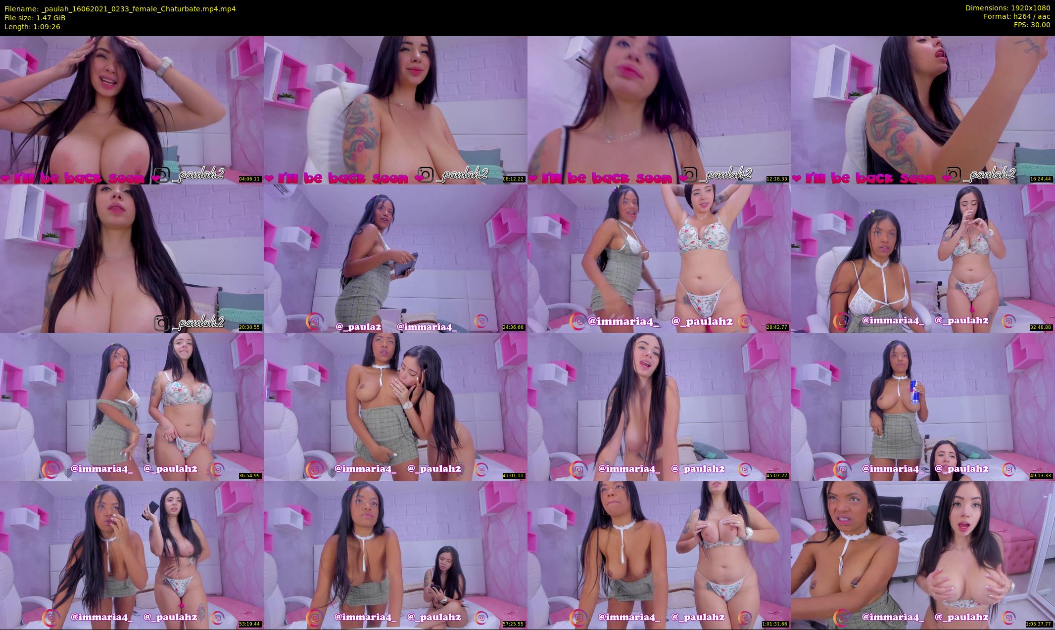 _paulah — 70 minute Chaturbate female cam show recording, 1080p, Jun 16, 2021