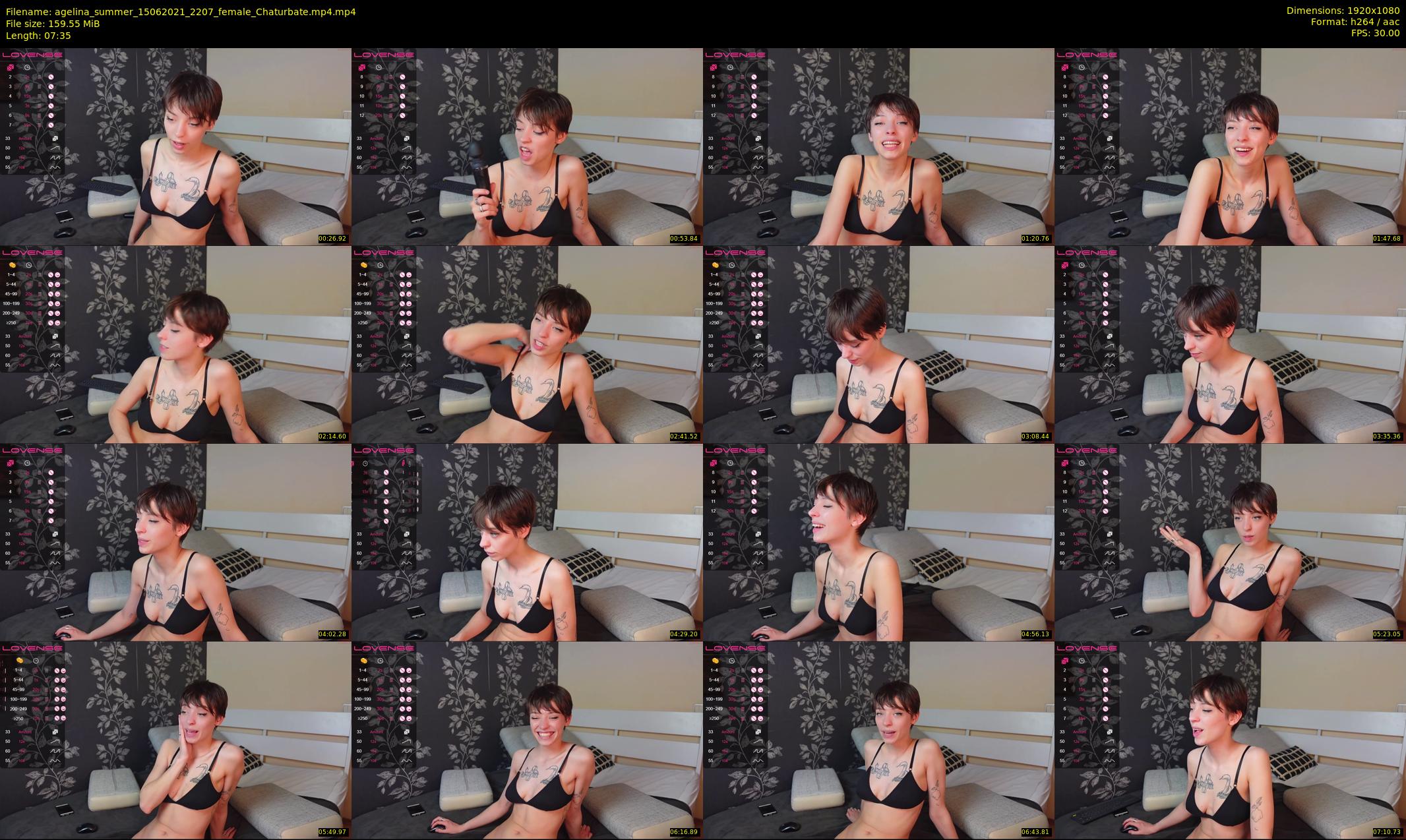agelina_summer — 8 minute Chaturbate female cam show recording, 1080p, Jun 15, 2021