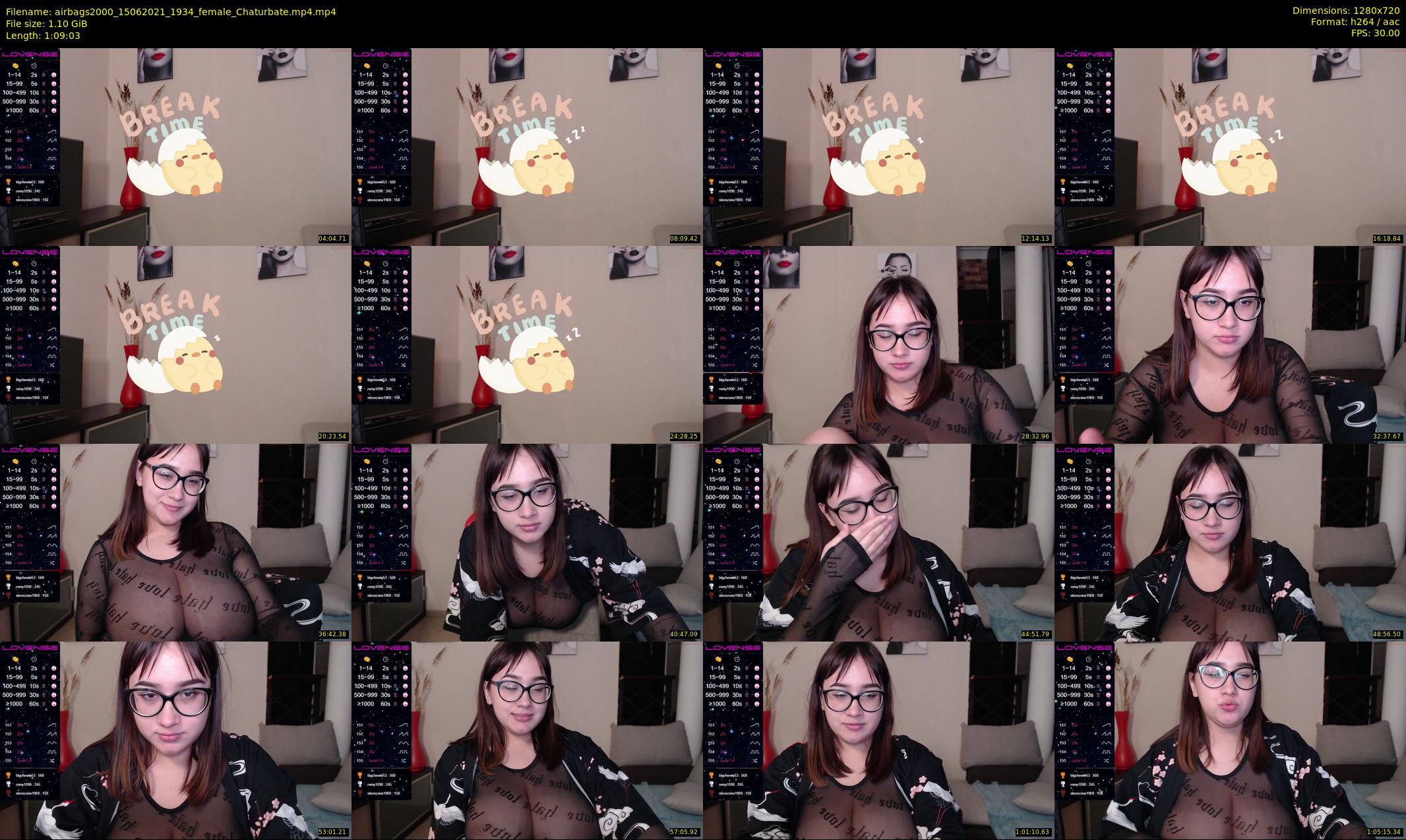 airbags2000 — 70 minute Chaturbate female cam show recording, 720p, Jun 15, 2021