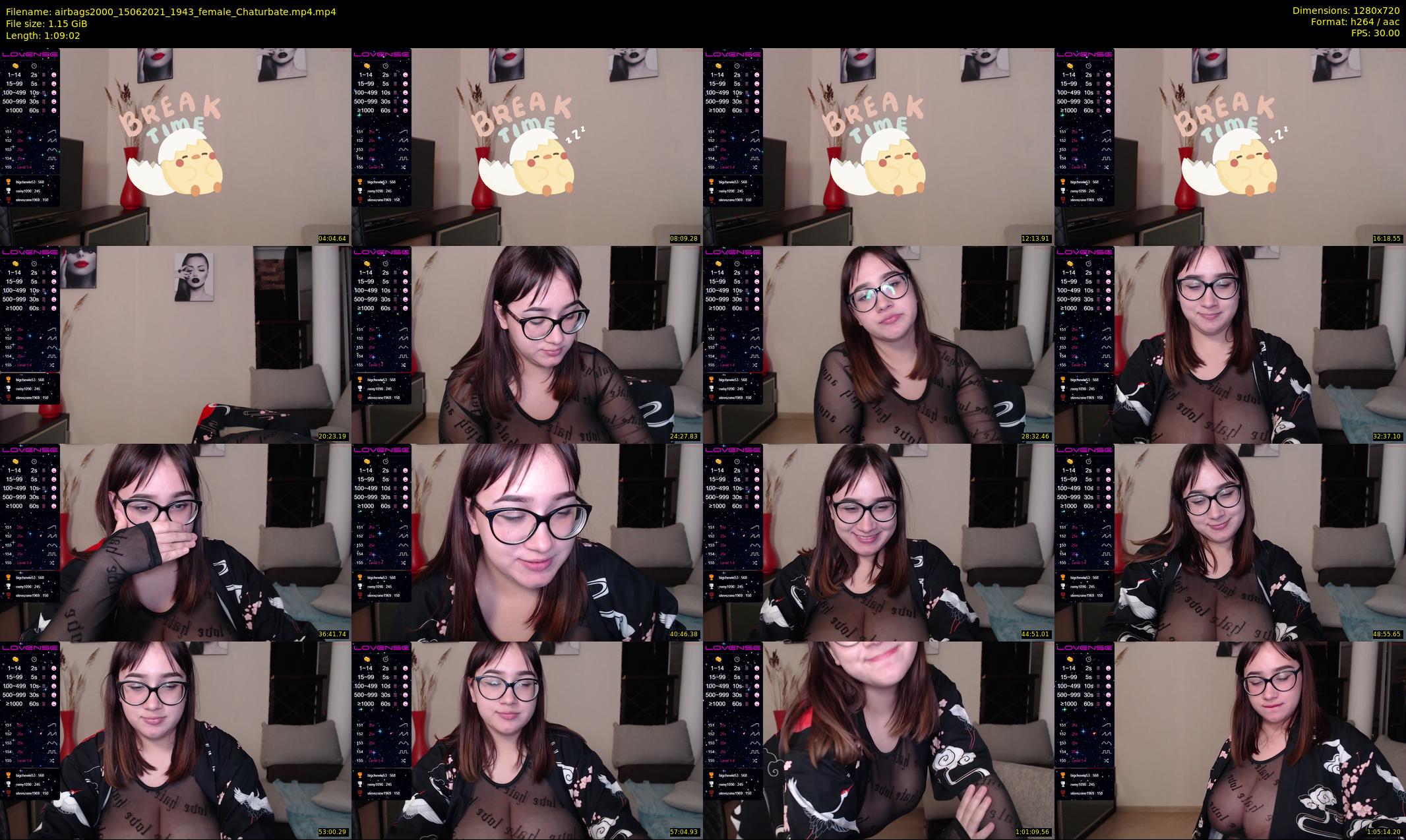airbags2000 — 70 minute Chaturbate female cam show recording, 720p, Jun 15, 2021