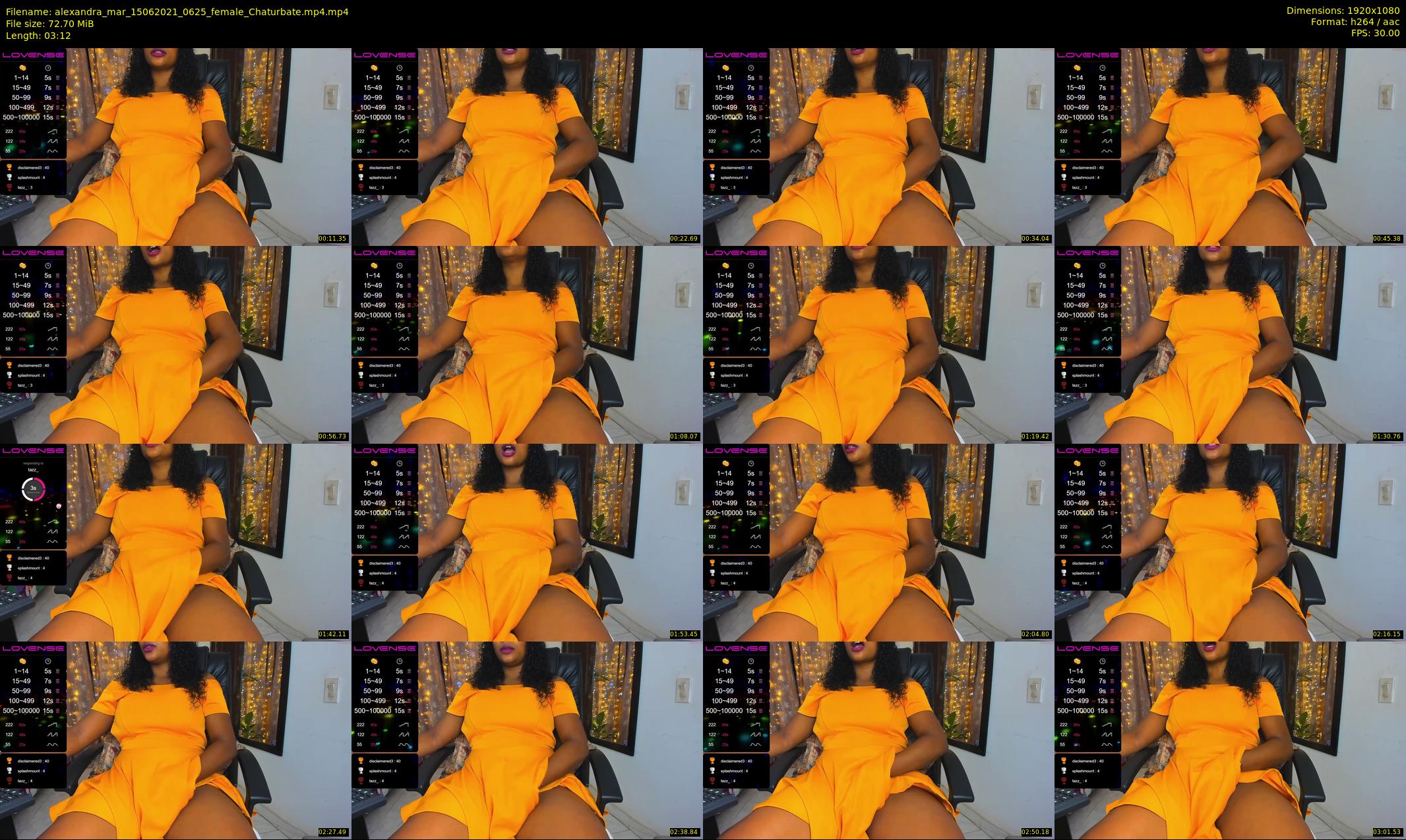 alexandra_mar — 4 minute Chaturbate female cam show recording, 1080p, Jun 15, 2021