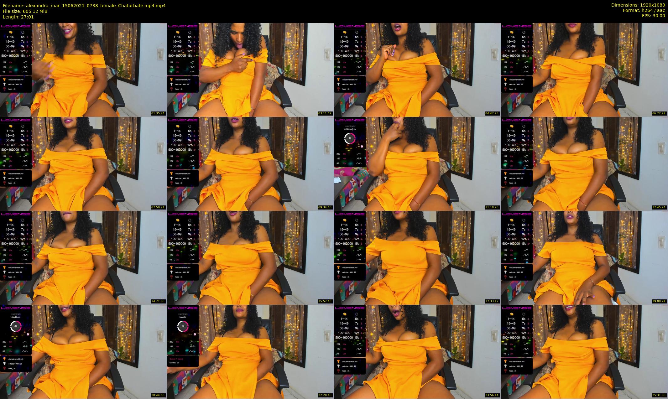 alexandra_mar — 28 minute Chaturbate female cam show recording, 1080p, Jun 15, 2021