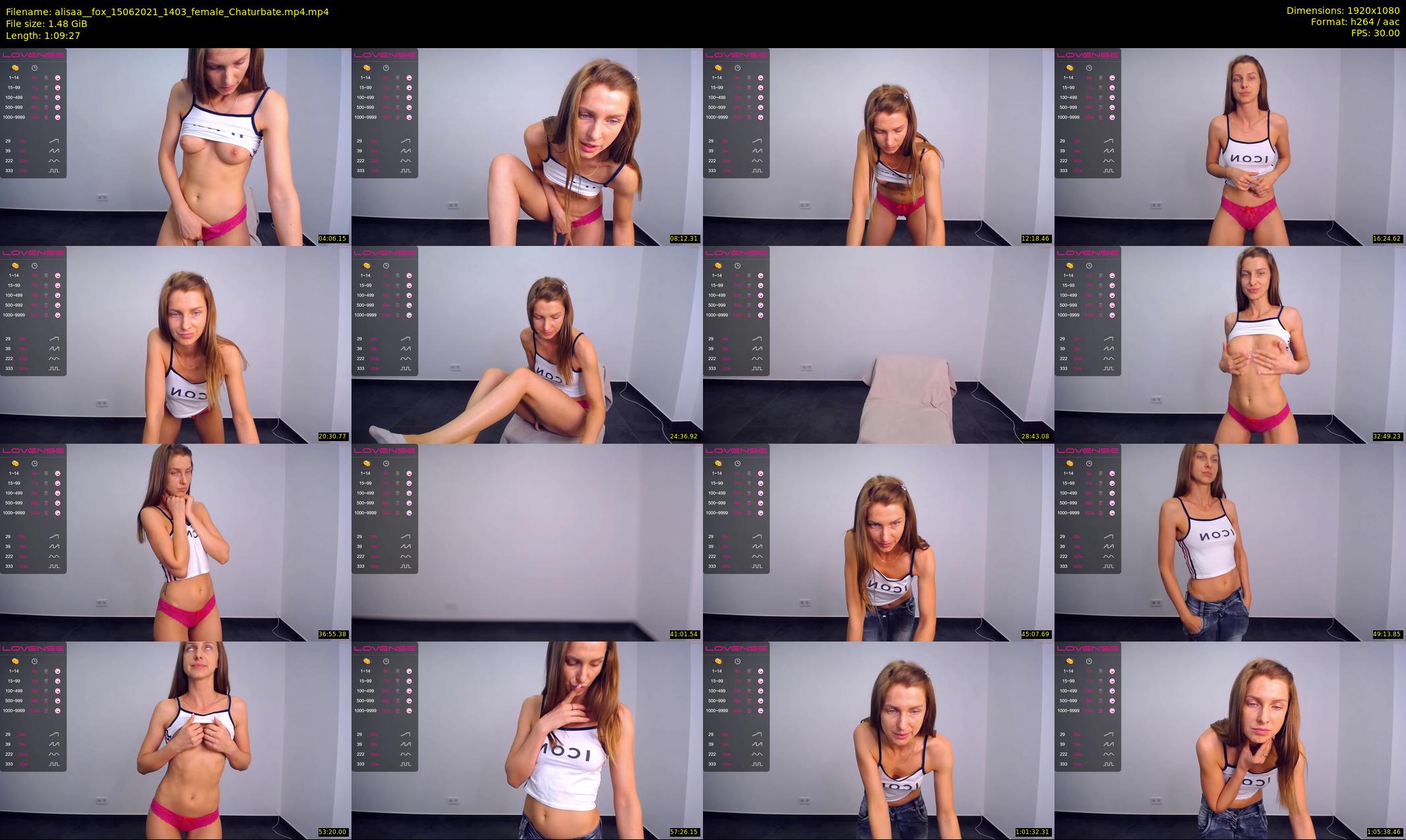 alisaa__fox — 70 minute Chaturbate female cam show recording, 1080p, Jun 15, 2021