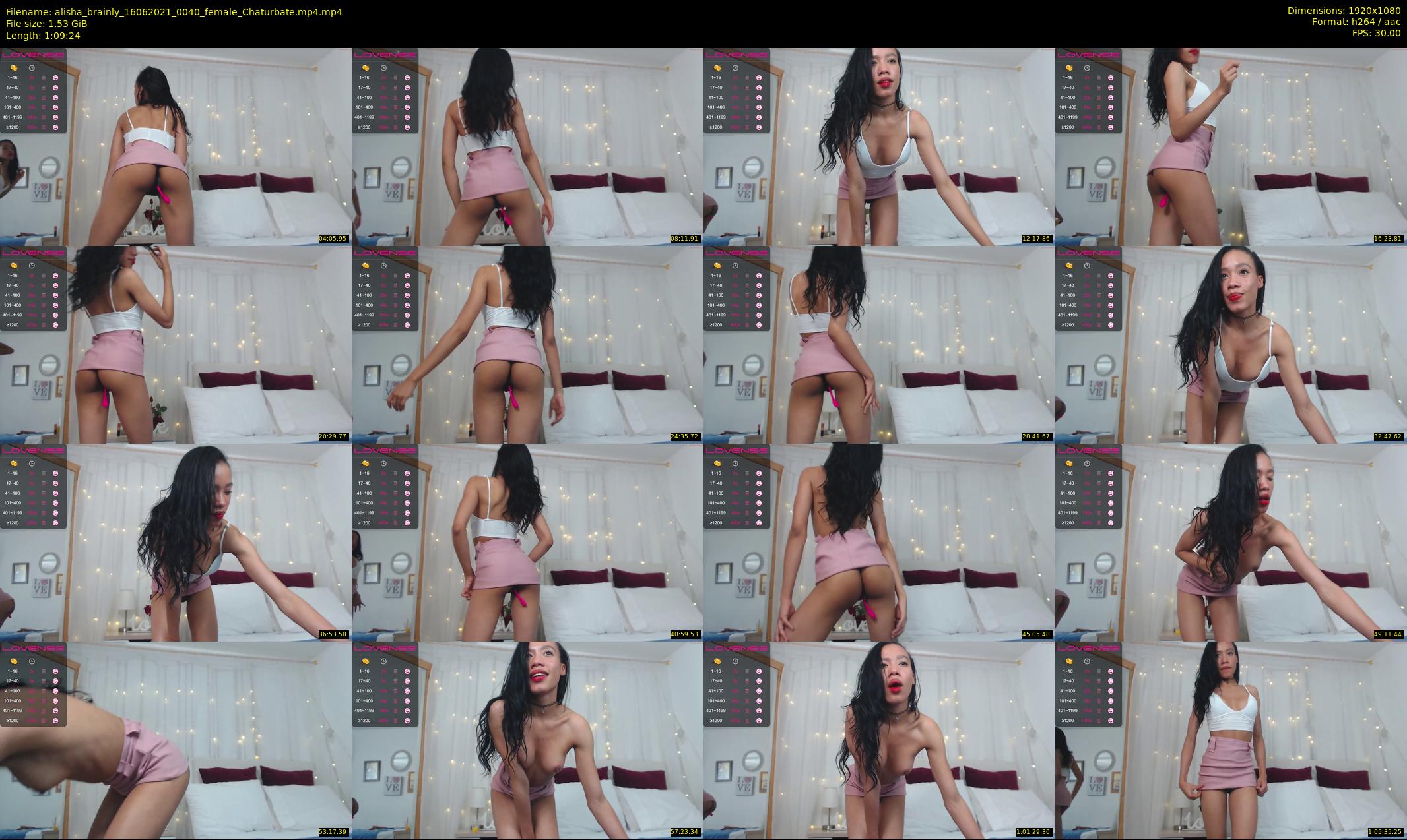 alisha_brainly — 70 minute Chaturbate female cam show recording, 1080p, Jun 16, 2021