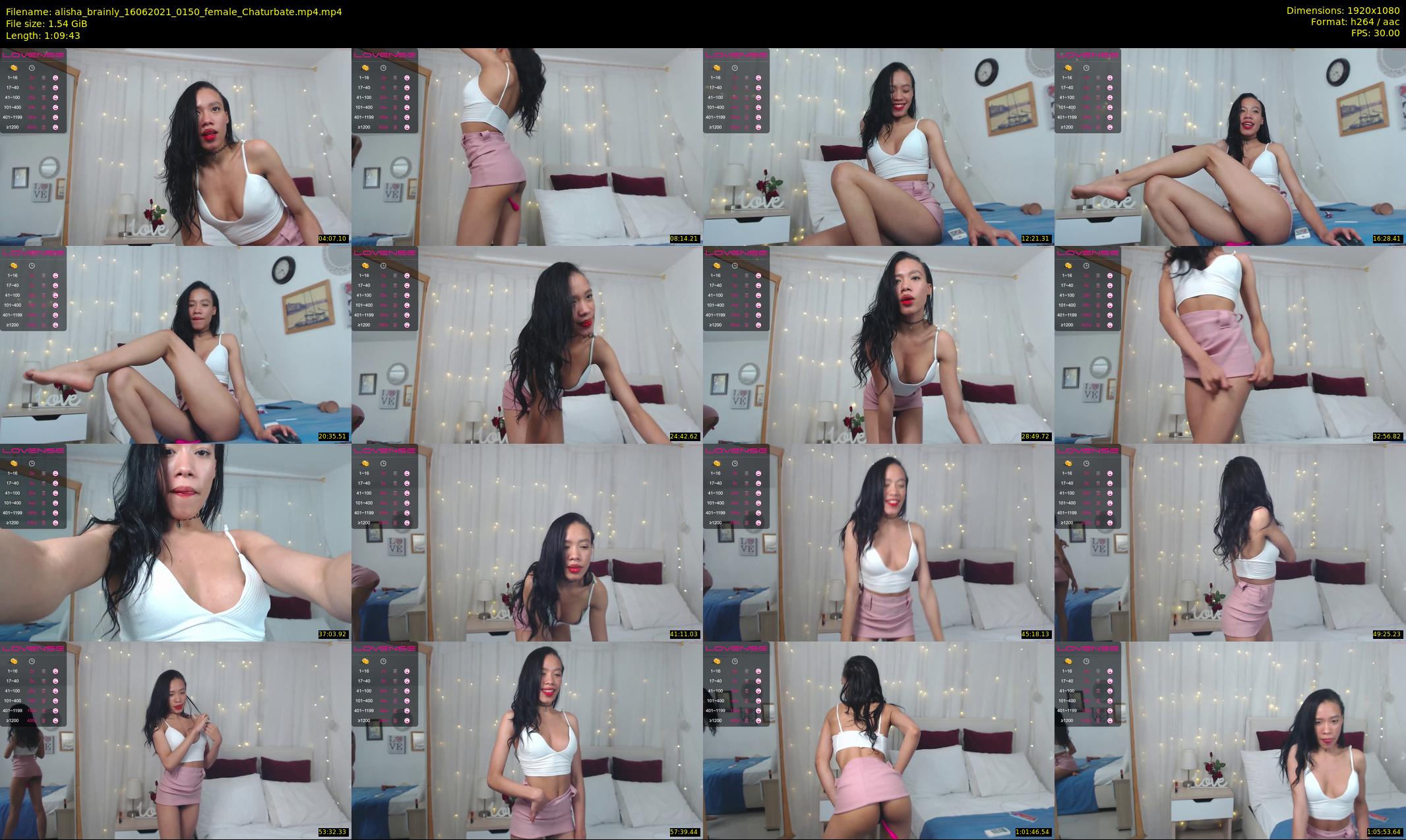alisha_brainly — 70 minute Chaturbate female cam show recording, 1080p, Jun 16, 2021