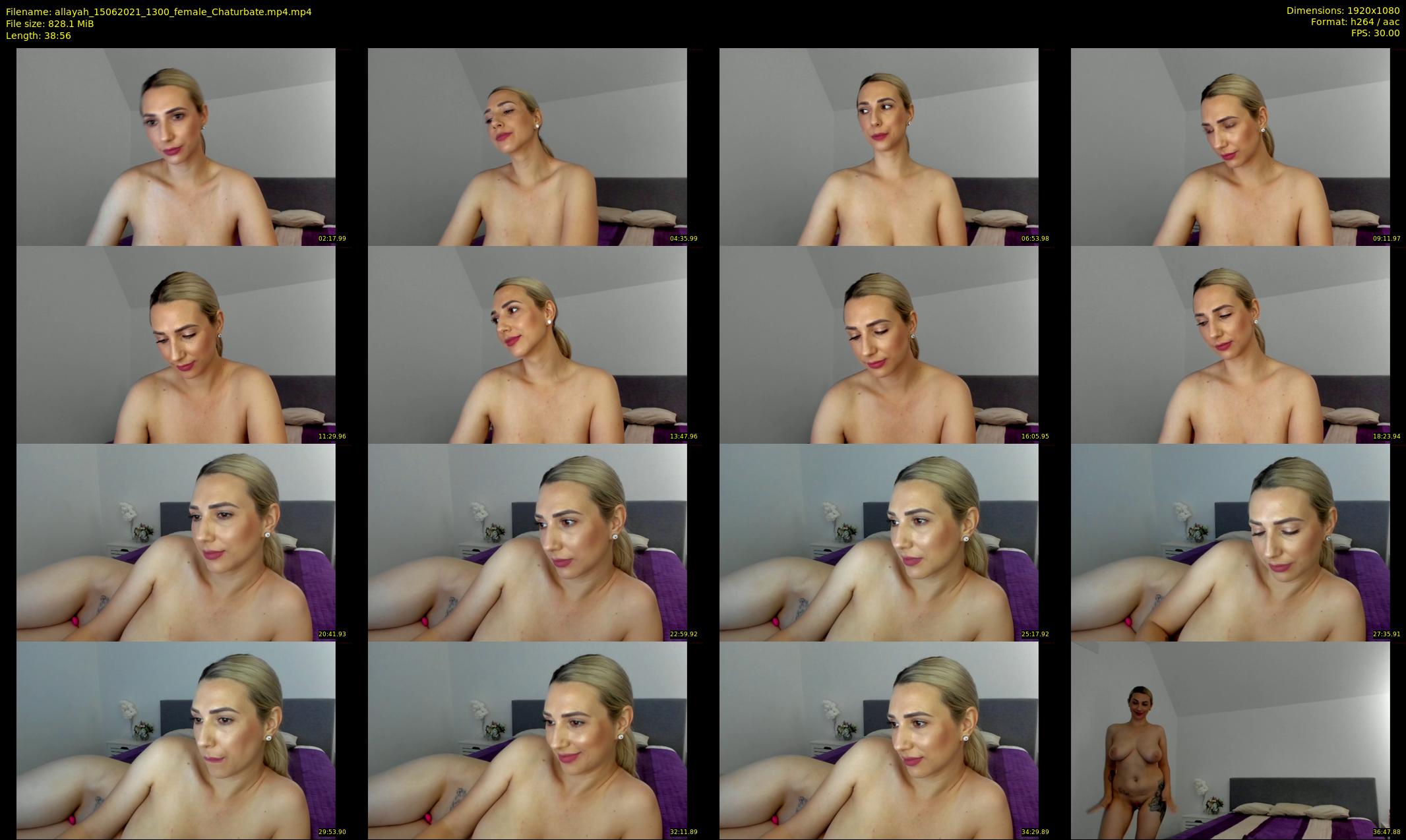 allayah — 39 minute Chaturbate female cam show recording, 1080p, Jun 15, 2021