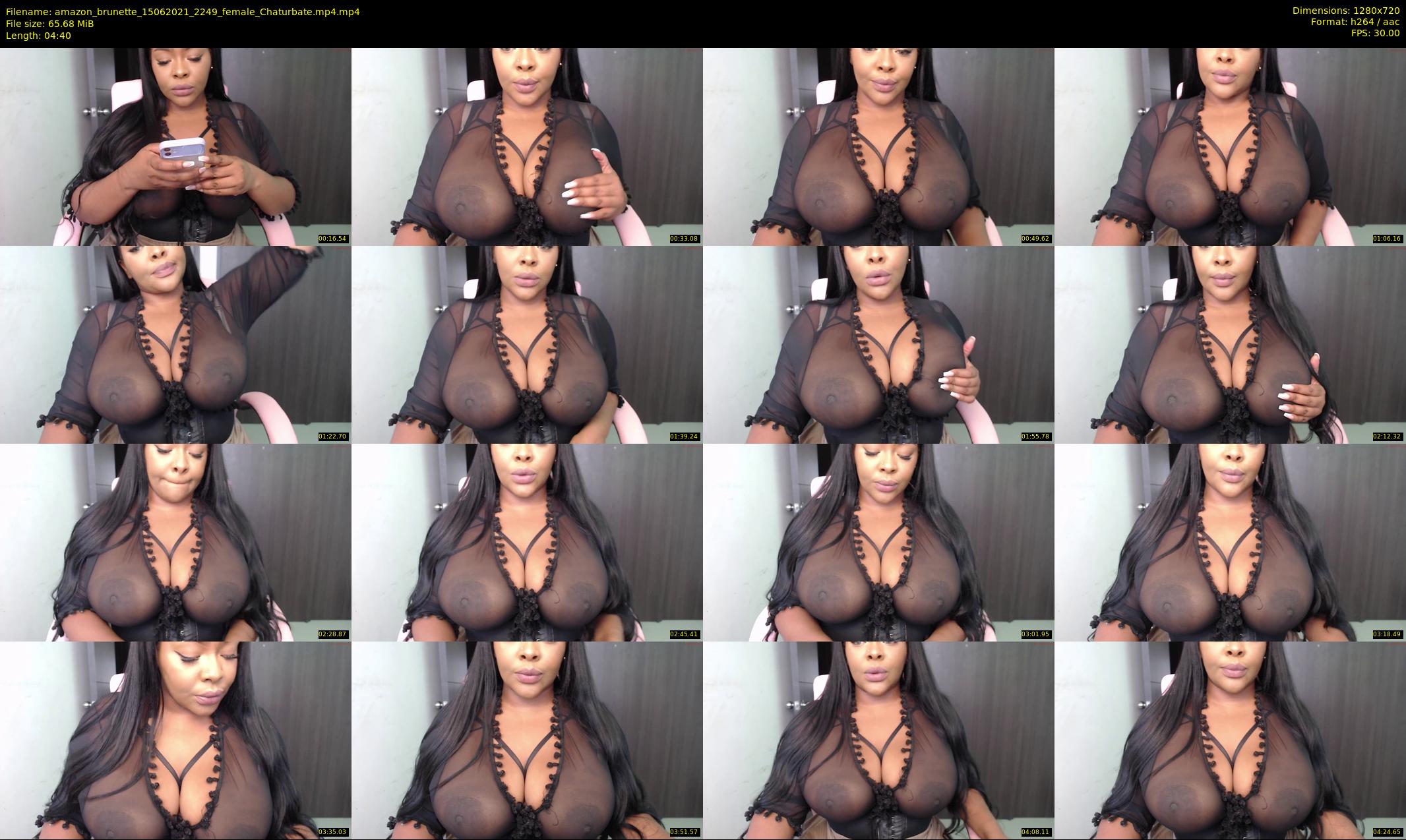 amazon_brunette — 5 minute Chaturbate female cam show recording, 720p, Jun 15, 2021
