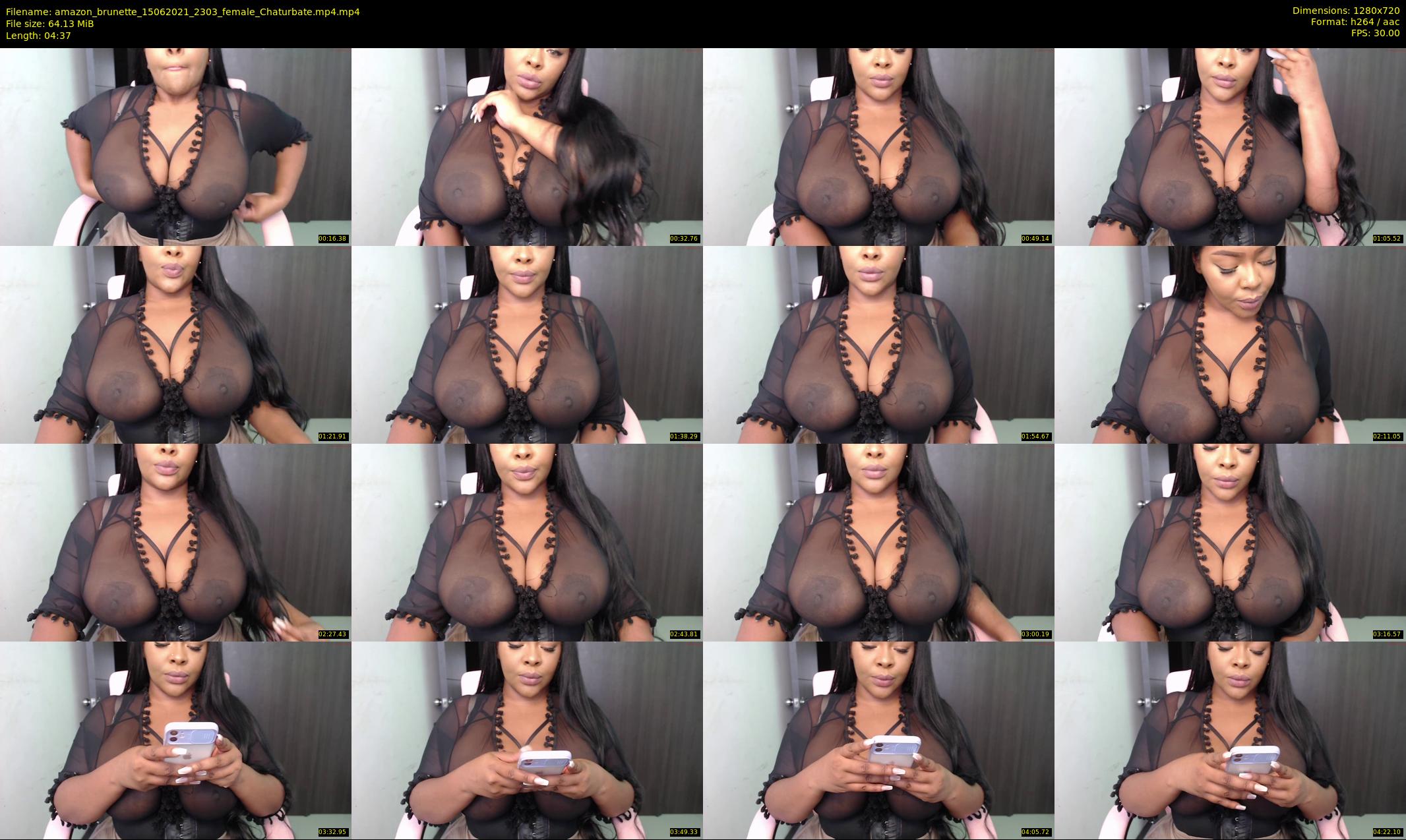 amazon_brunette — 5 minute Chaturbate female cam show recording, 720p, Jun 15, 2021